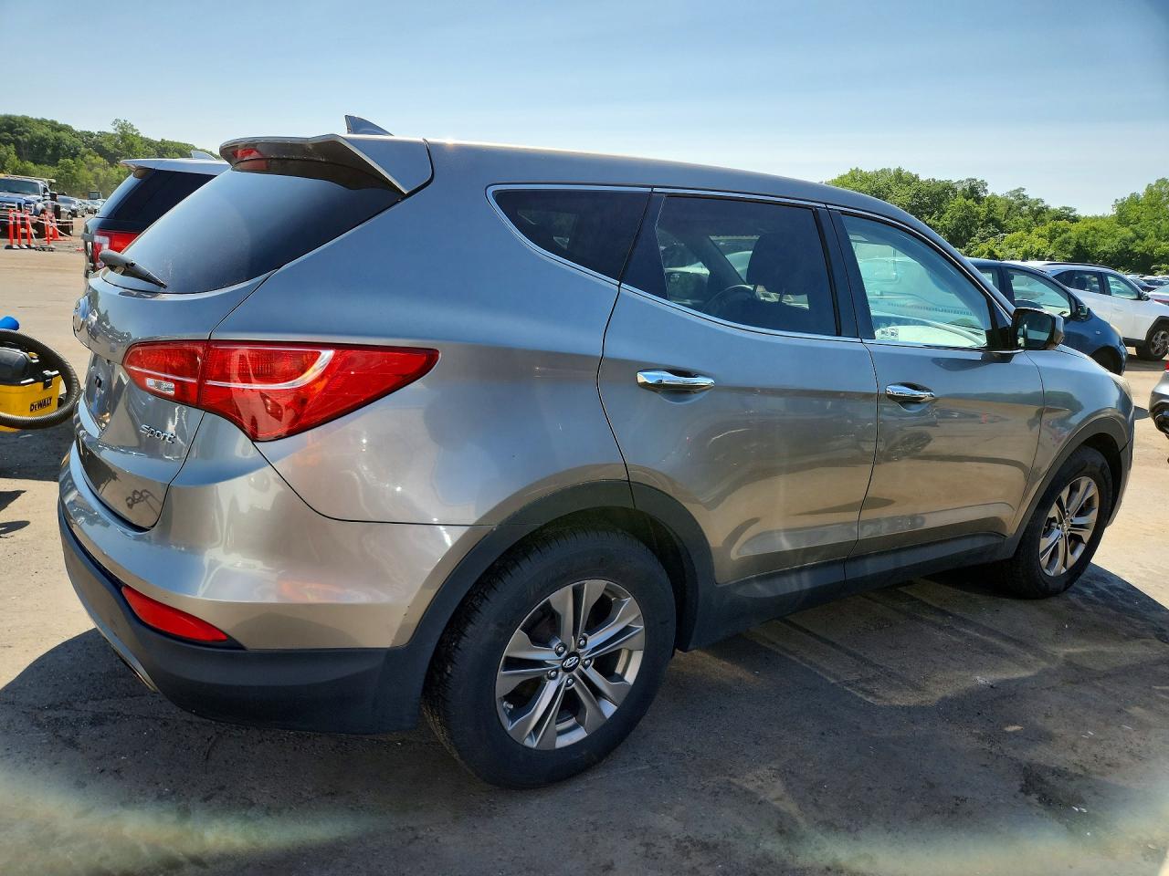 2015 Hyundai Santa Fe Sport 2.4l Gray vin: 5XYZT3LB7FG303762