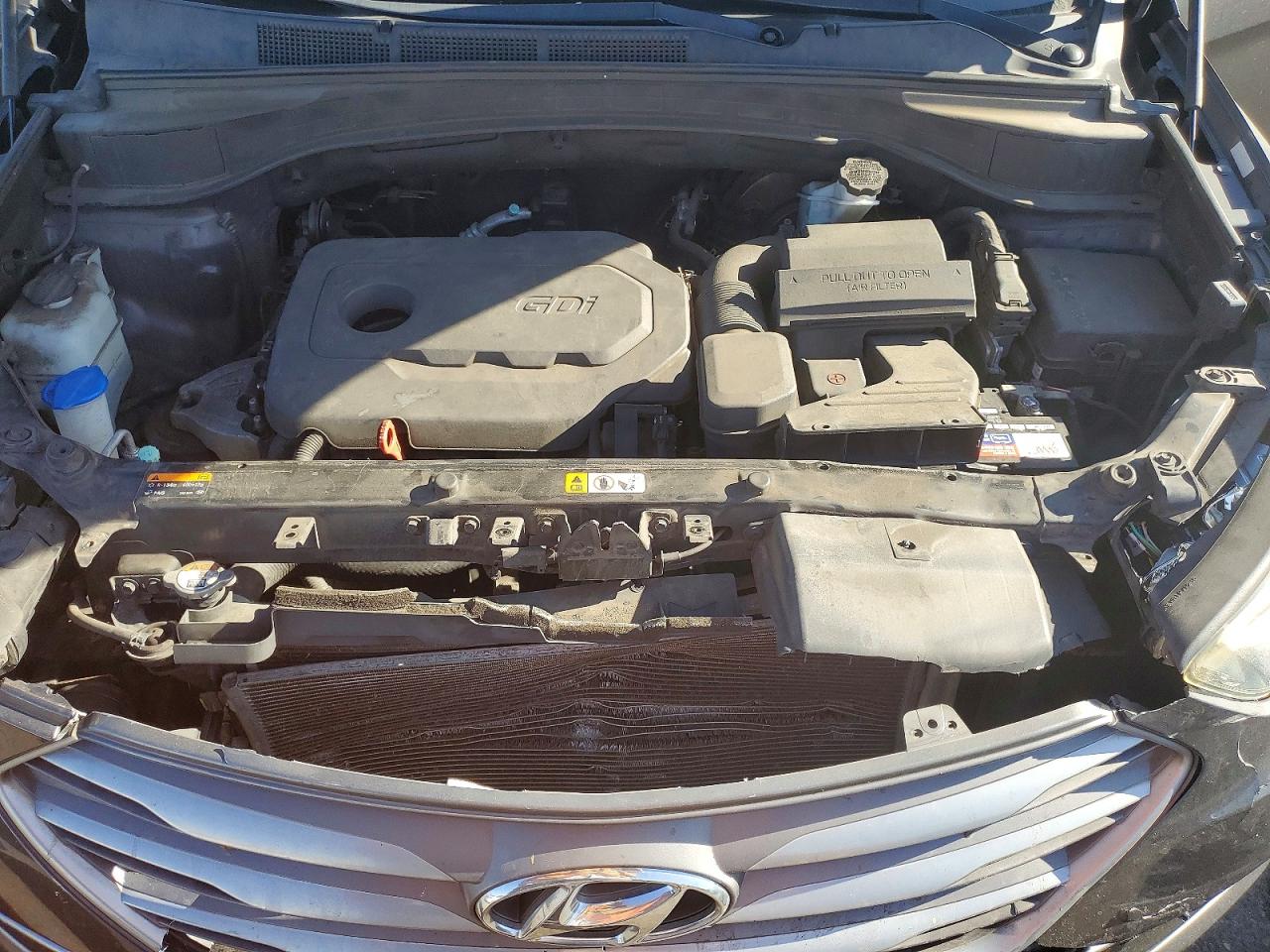2017 Hyundai Santa Fe Sport 2.4l Charcoal vin: 5XYZT3LB7HG467399