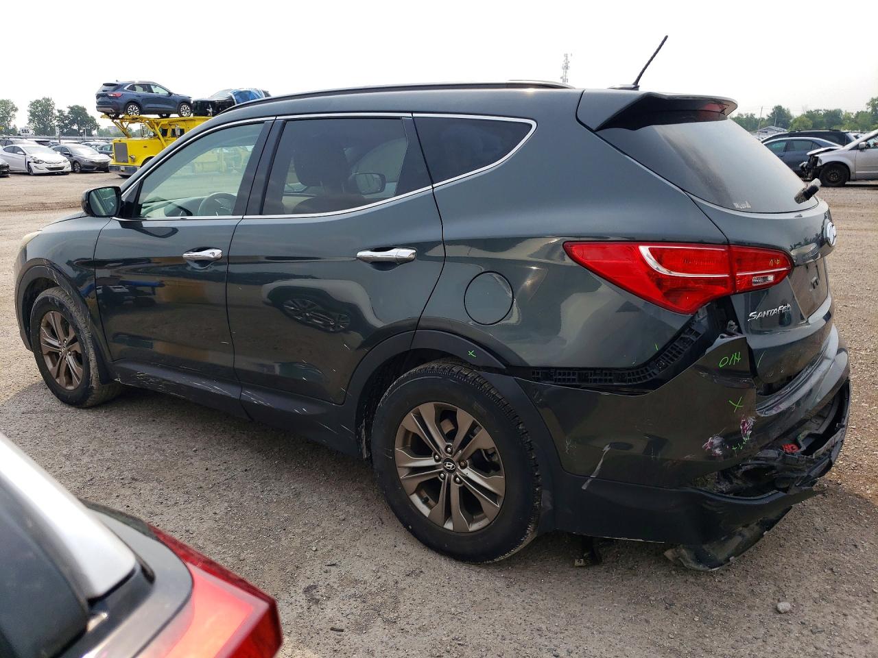 2013 Hyundai Santa Fe Sport 2.4l Gray vin: 5XYZT3LB8DG092150