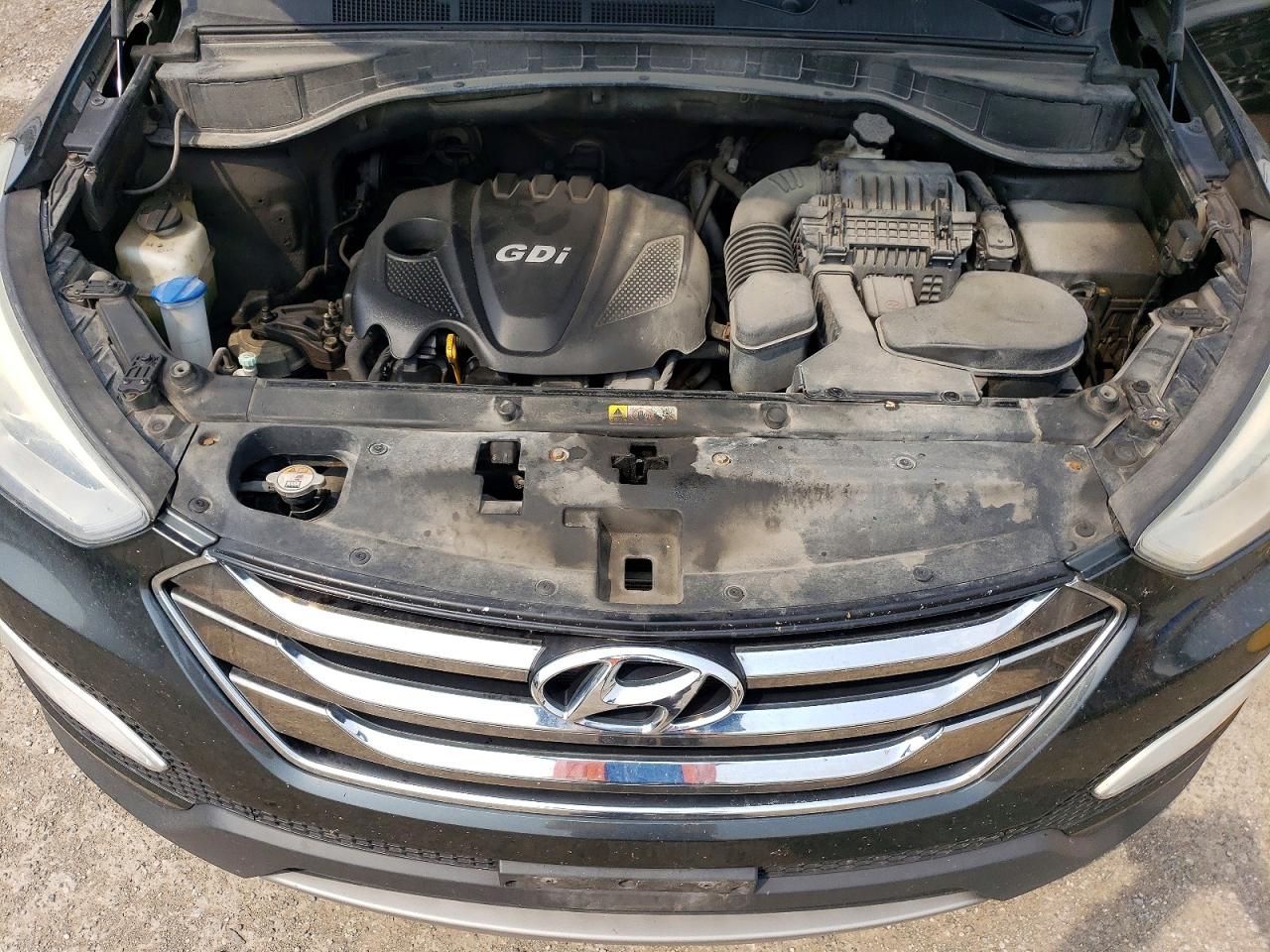2013 Hyundai Santa Fe Sport 2.4l Gray vin: 5XYZT3LB8DG092150