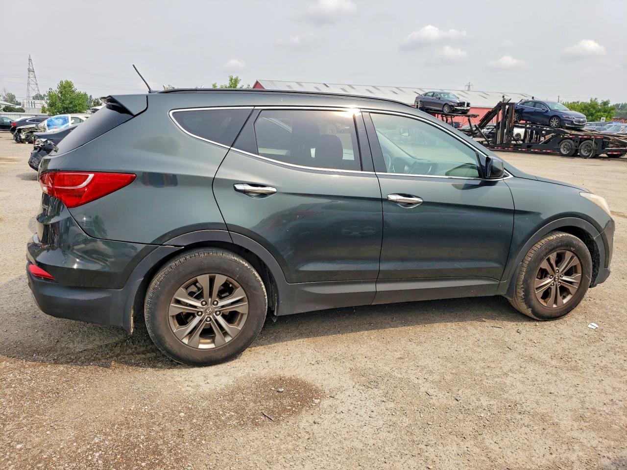 2013 Hyundai Santa Fe Sport 2.4l Gray vin: 5XYZT3LB8DG092150