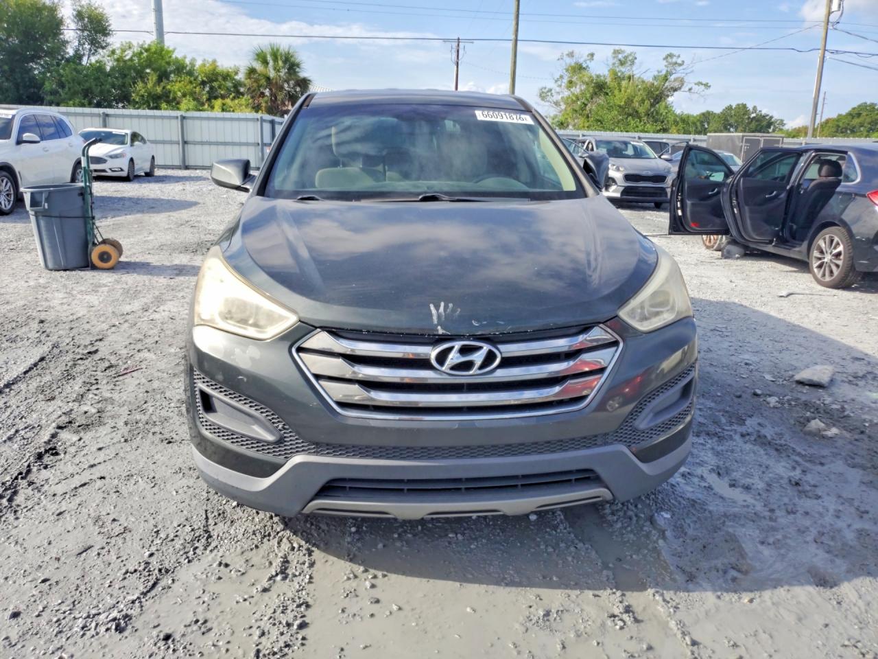 2014 Hyundai Santa Fe Sport 2.4l Gray vin: 5XYZT3LB8EG167186