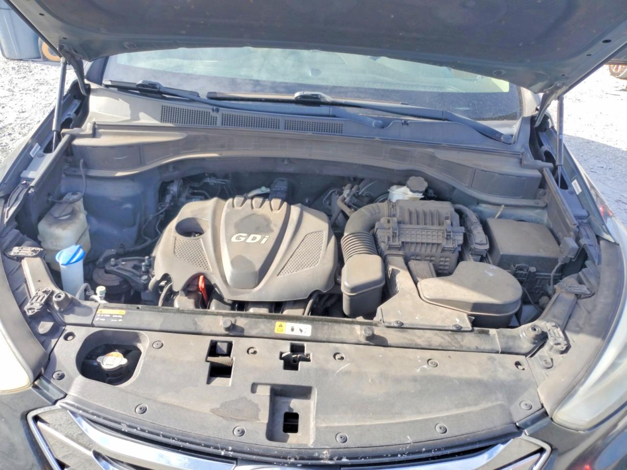2014 Hyundai Santa Fe Sport 2.4l Gray vin: 5XYZT3LB8EG167186
