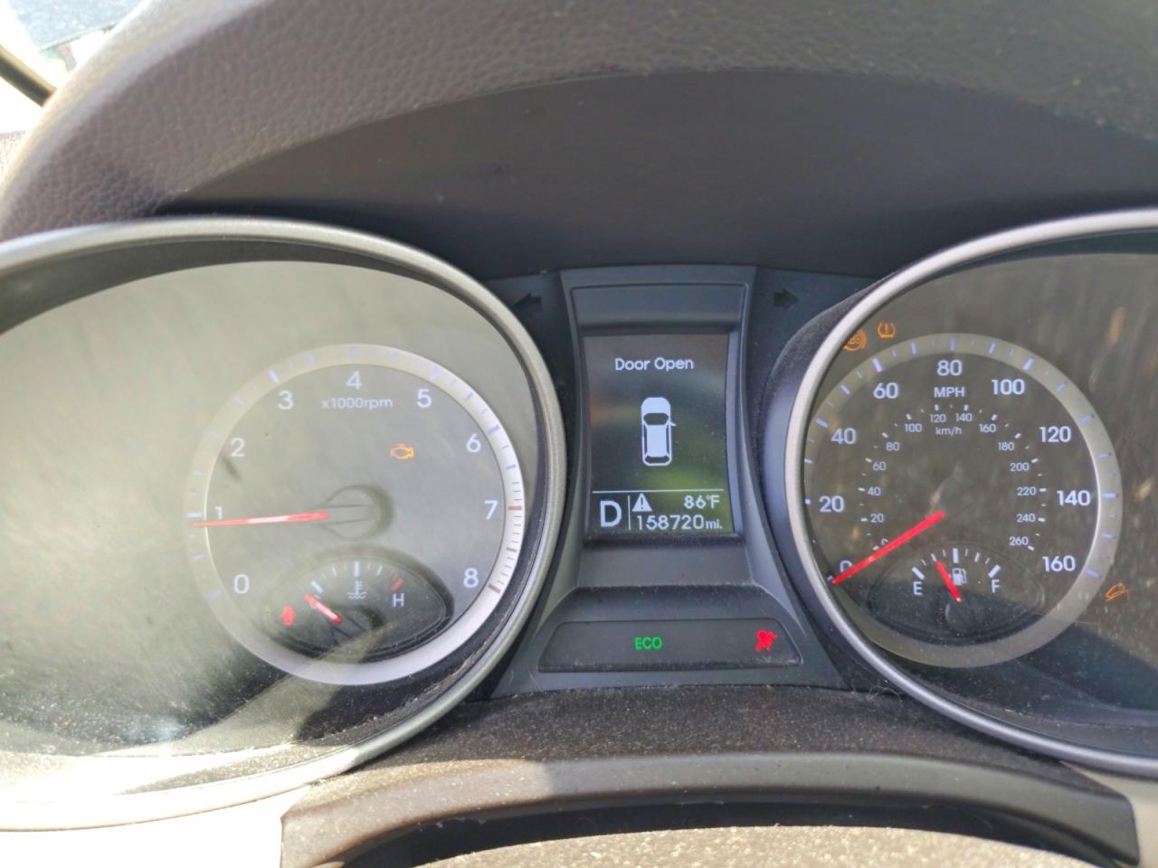2014 Hyundai Santa Fe Sport 2.4l Gray vin: 5XYZT3LB8EG167186