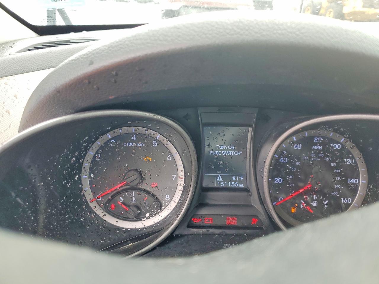 2014 Hyundai Santa Fe Blue vin: 5XYZT3LB8EG202664