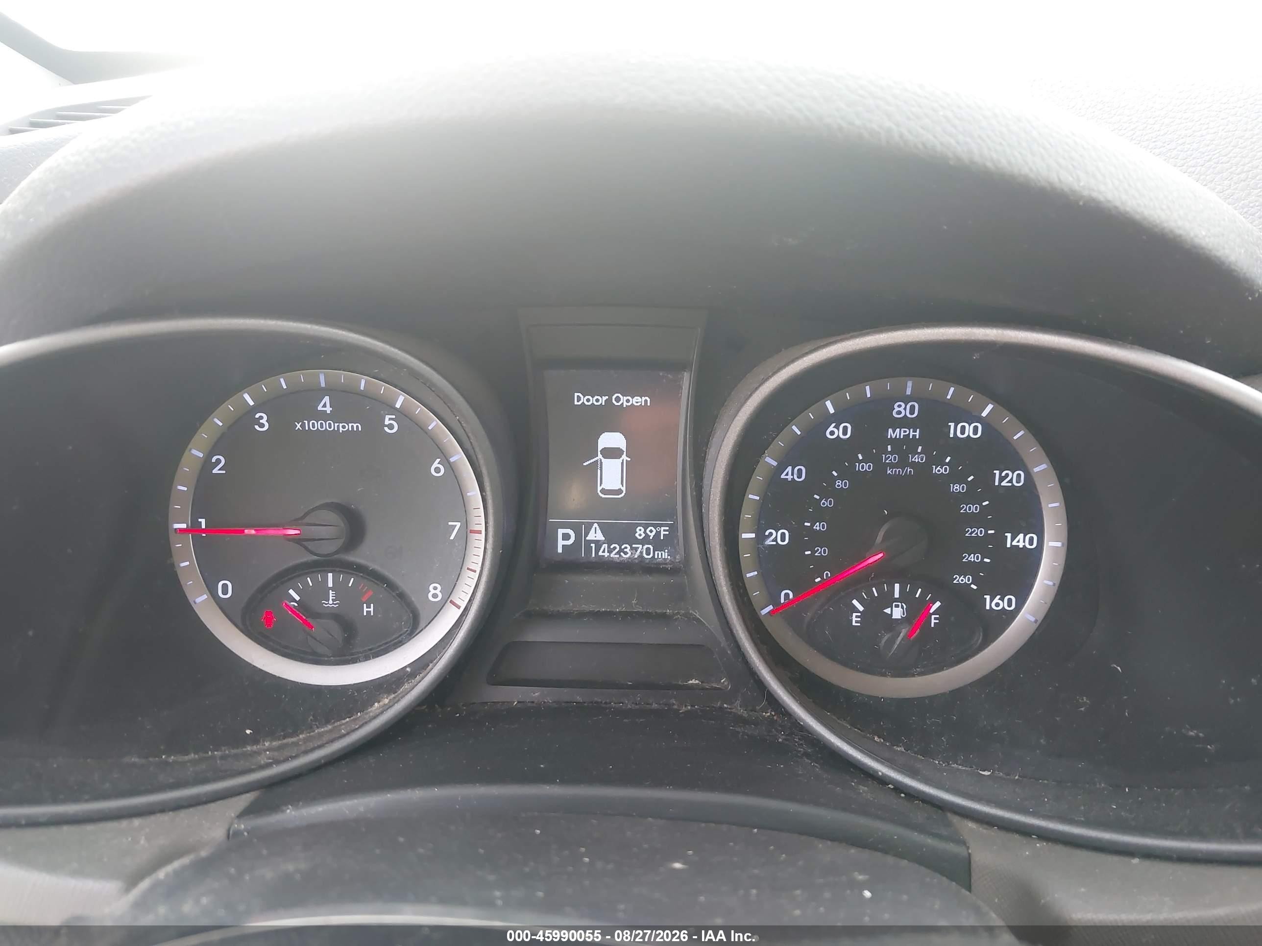 2014 Hyundai Santa Fe Sport 2.4l Black vin: 5XYZT3LB8EG203409