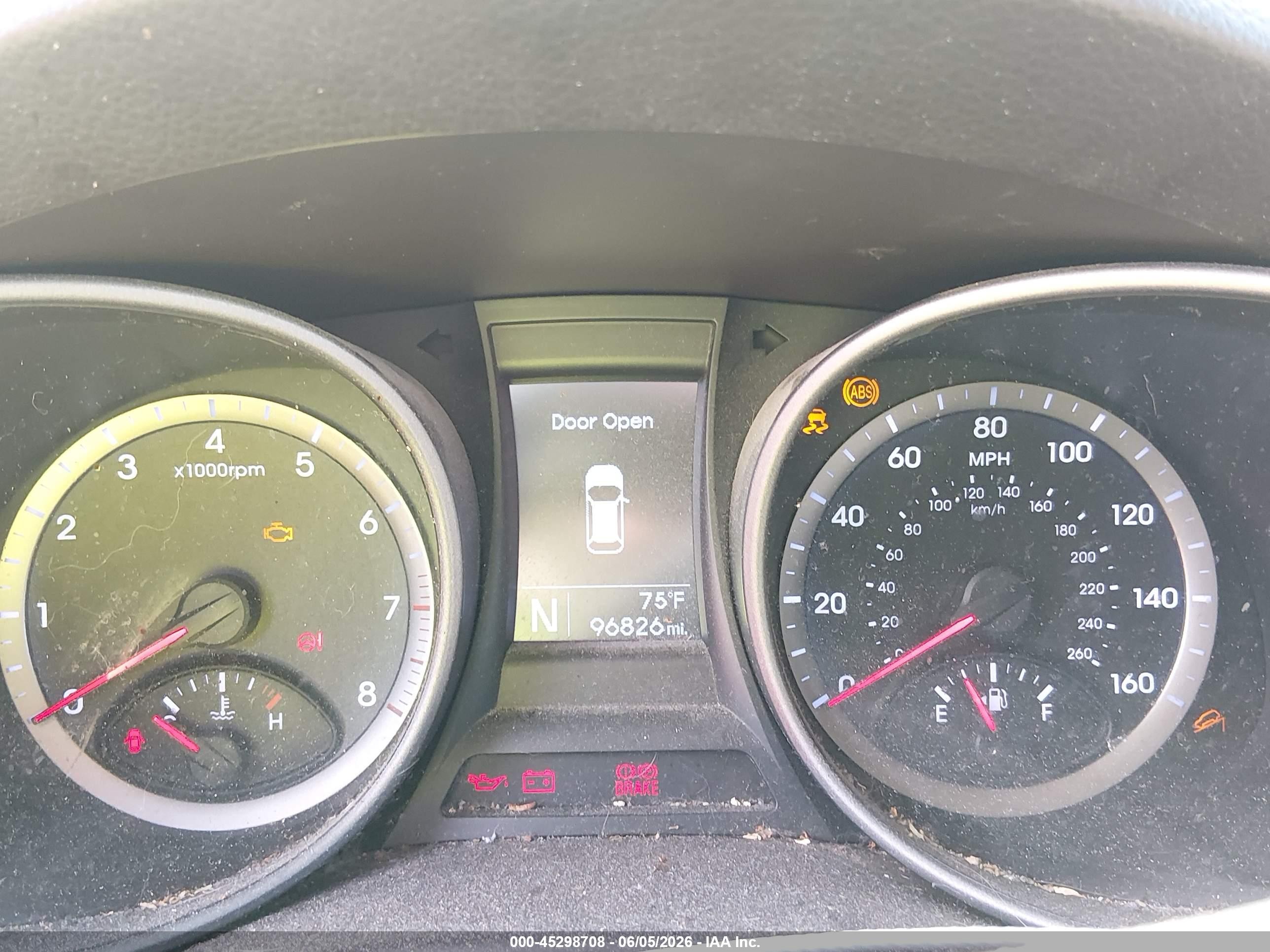 2014 Hyundai Santa Fe Sport 2.4l Red vin: 5XYZT3LB8EG205371