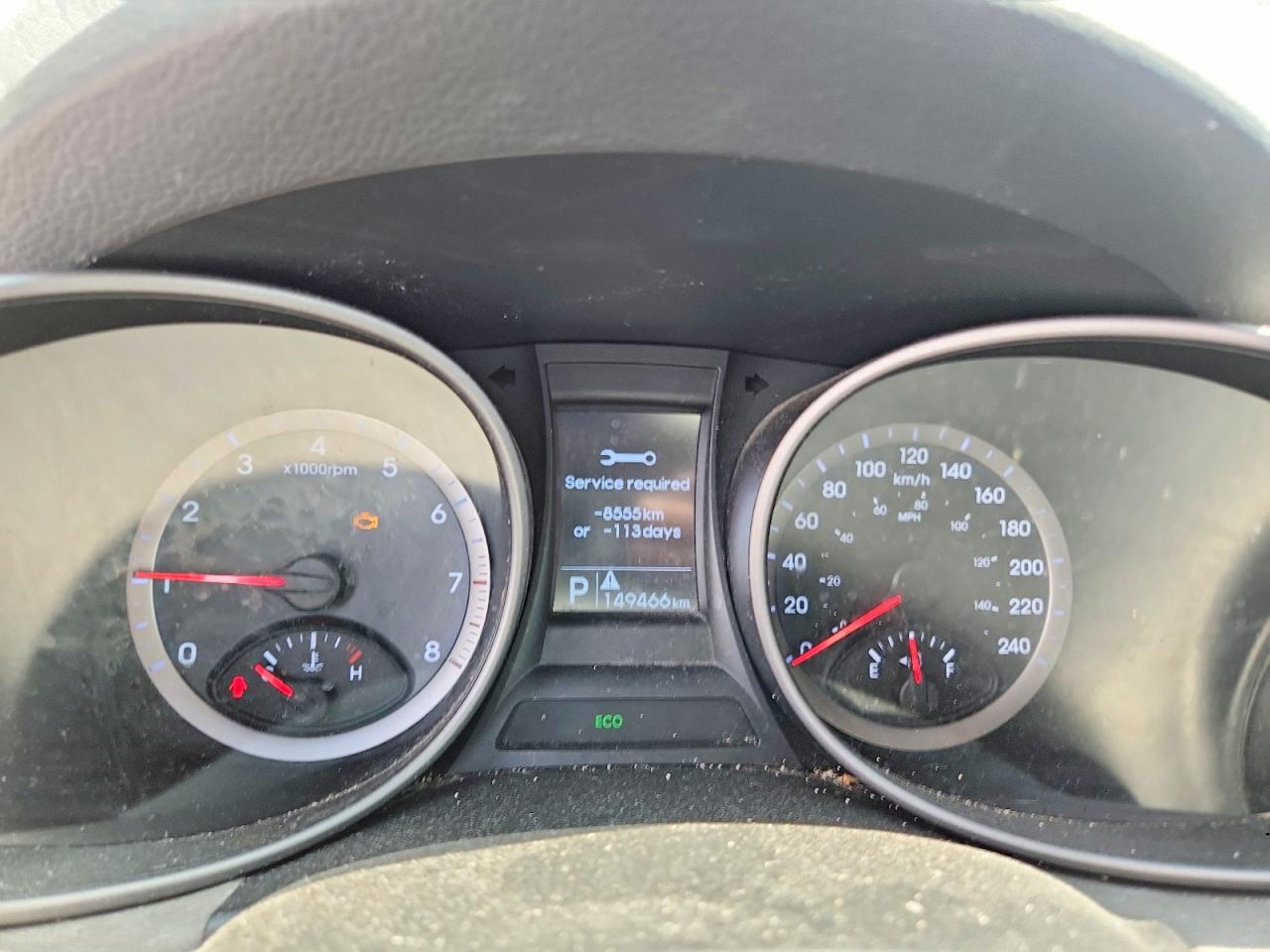 2015 Hyundai Santa Fe Sport 2.4l Черный vin: 5XYZT3LB8FG241482