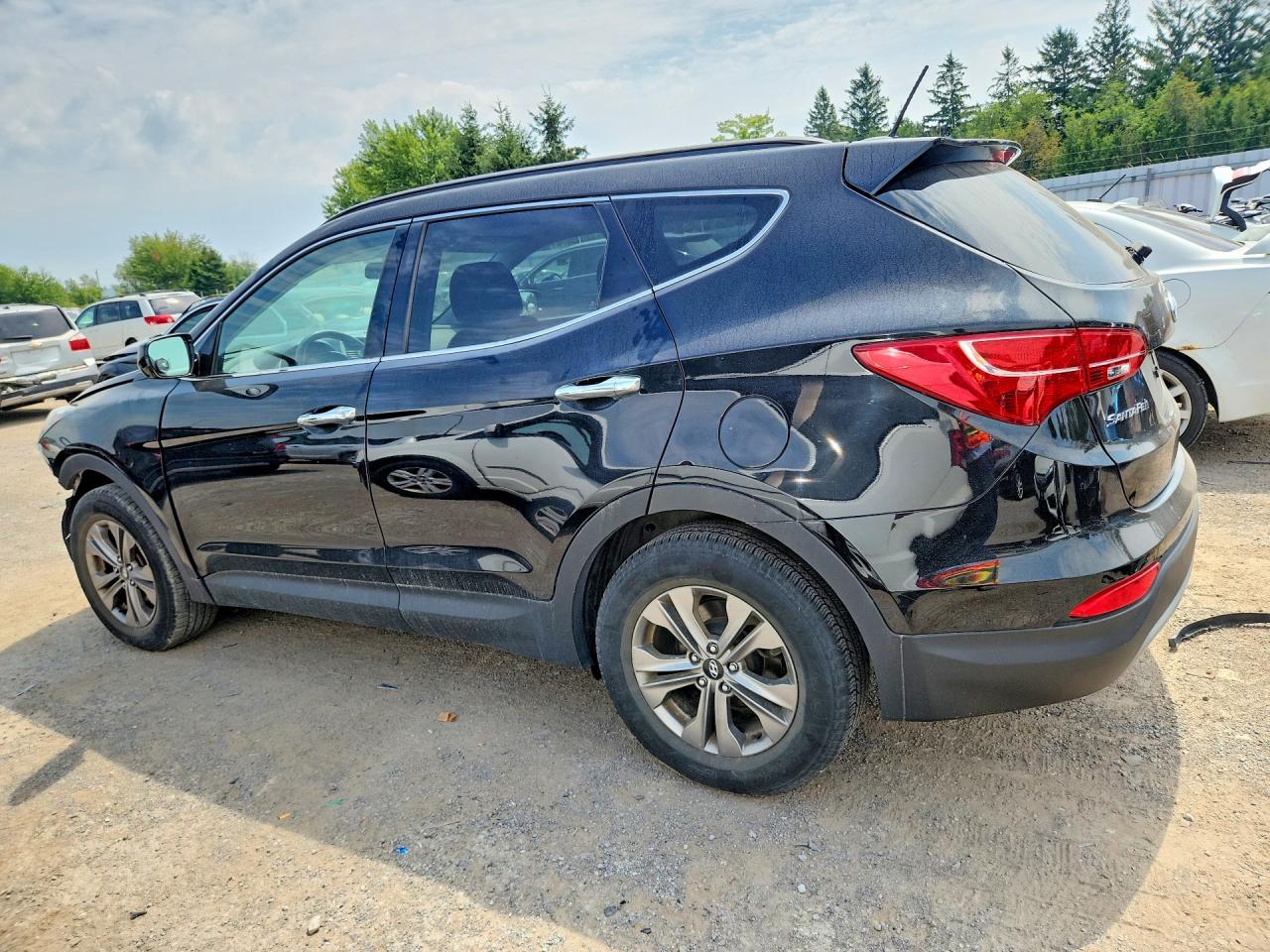 2015 Hyundai Santa Fe Sport 2.4l Черный vin: 5XYZT3LB8FG241482