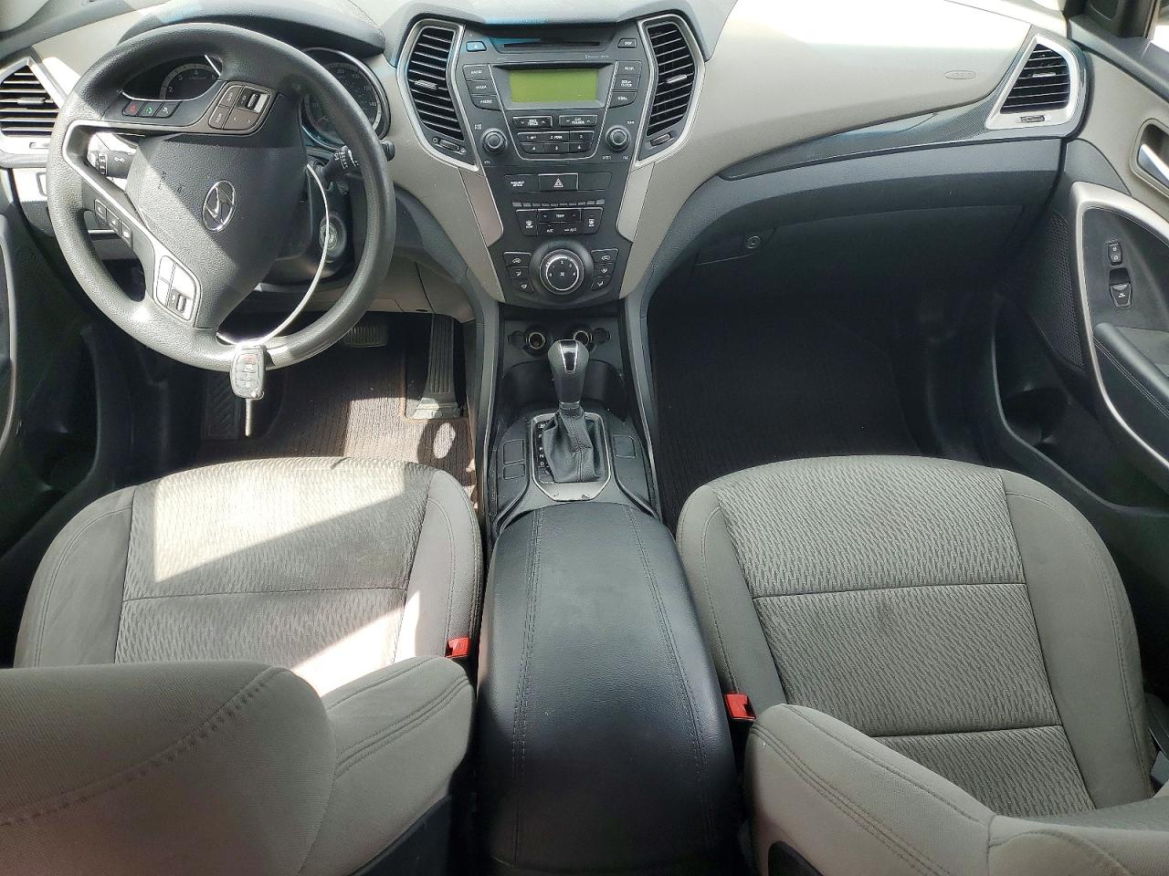 2015 Hyundai Santa Fe Sport 2.4l White vin: 5XYZT3LB8FG270450