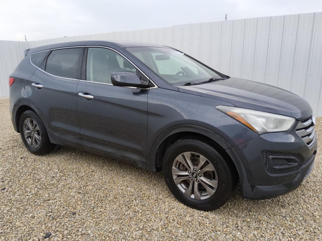 2015 Hyundai Santa Fe Sport 2.4l Blue vin: 5XYZT3LB8FG272182 Damage: Air Conditioner, Blows Warm, Repair Required