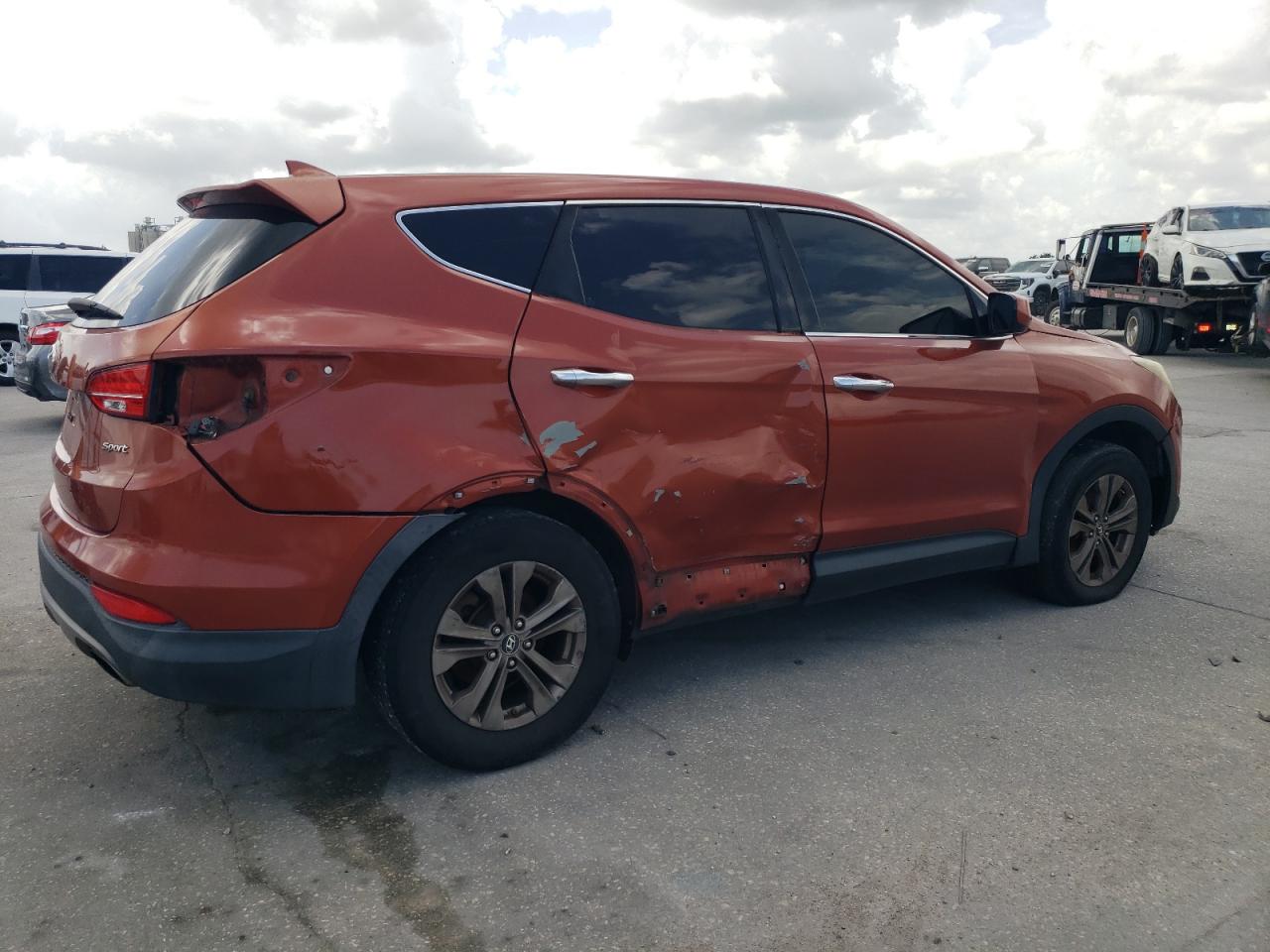 2013 Hyundai Santa Fe Orange vin: 5XYZT3LB9DG006523