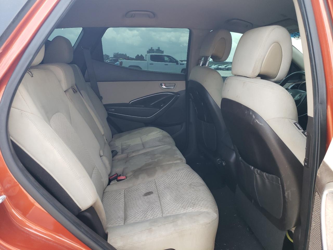 2013 Hyundai Santa Fe Orange vin: 5XYZT3LB9DG006523