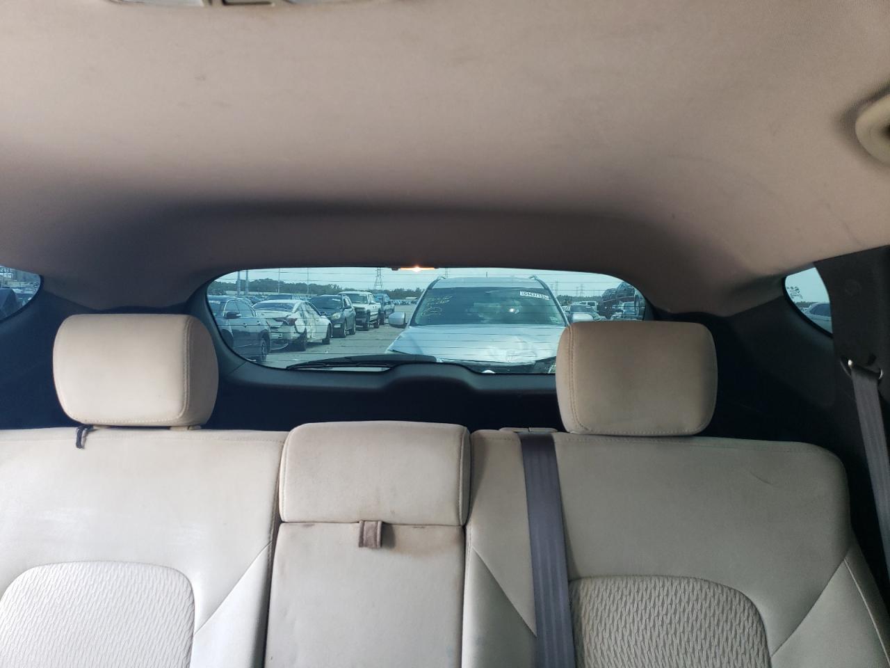 2013 Hyundai Santa Fe Orange vin: 5XYZT3LB9DG006523