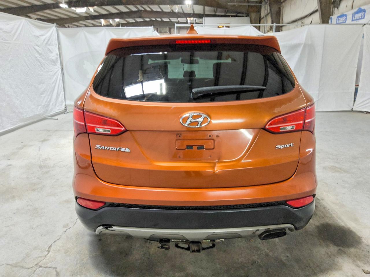 2013 Hyundai Santa Fe Sport 2.4l Orange vin: 5XYZT3LB9DG042549