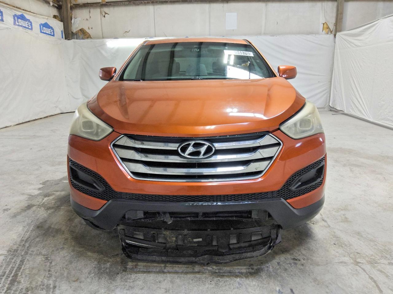 2013 Hyundai Santa Fe Sport 2.4l Orange vin: 5XYZT3LB9DG042549