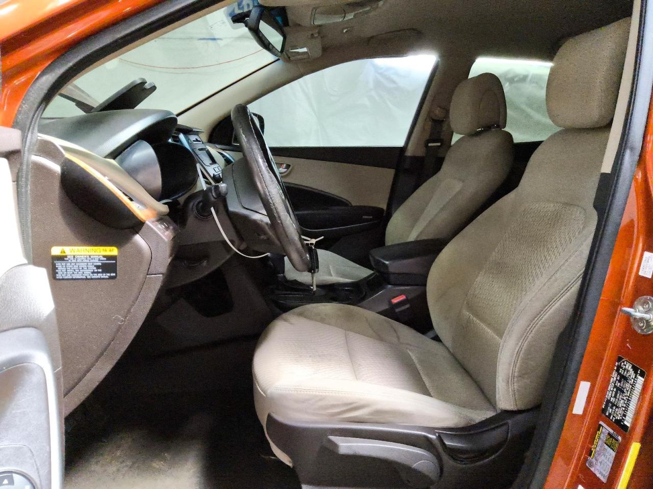 2013 Hyundai Santa Fe Sport 2.4l Orange vin: 5XYZT3LB9DG042549