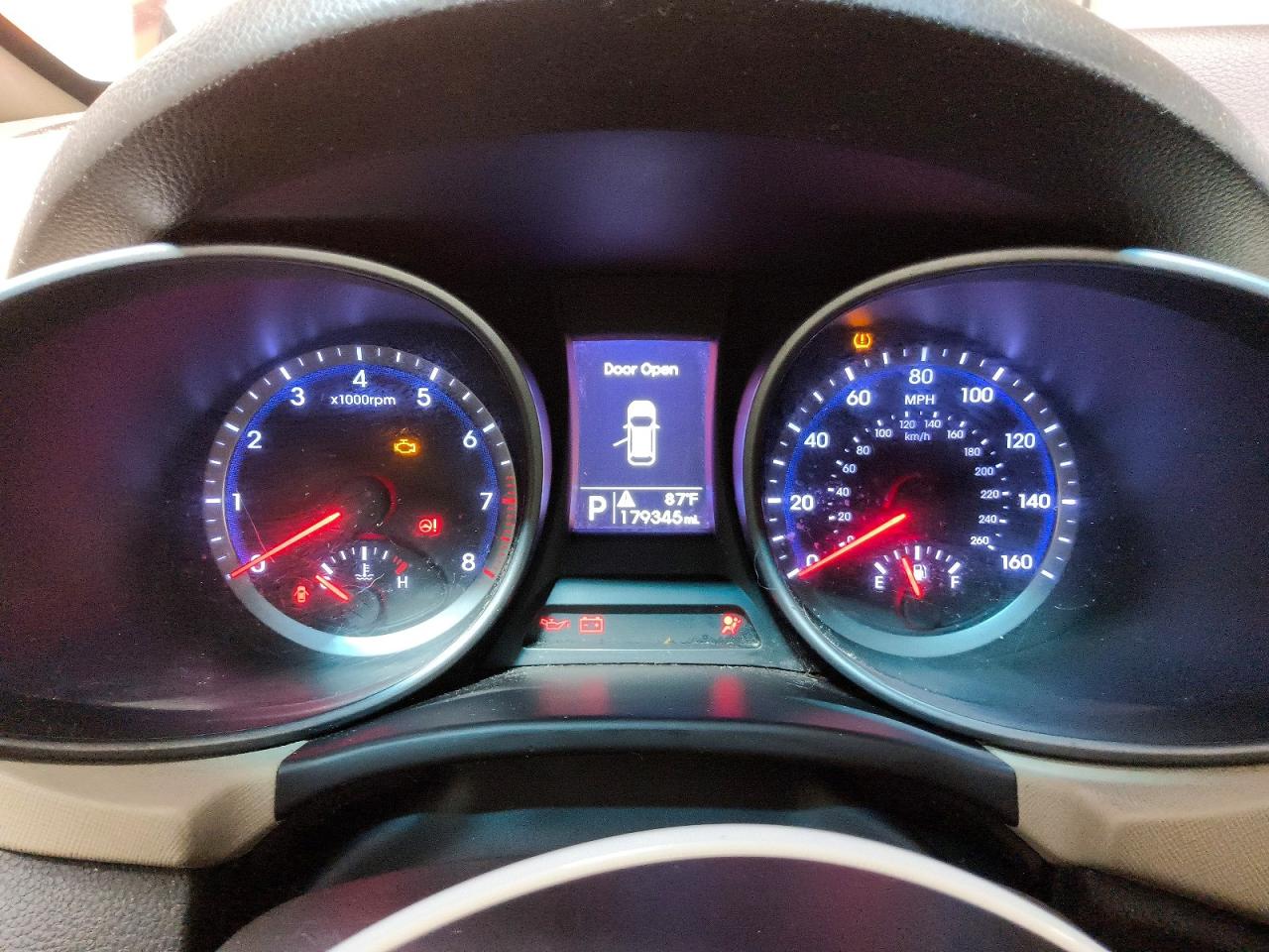 2013 Hyundai Santa Fe Sport 2.4l Orange vin: 5XYZT3LB9DG042549