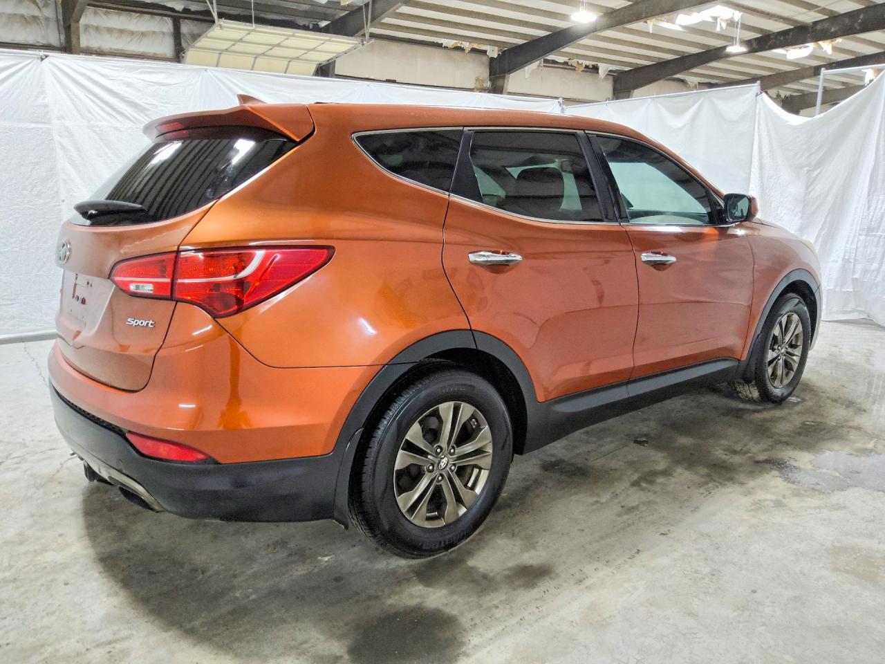 2013 Hyundai Santa Fe Sport 2.4l Orange vin: 5XYZT3LB9DG042549