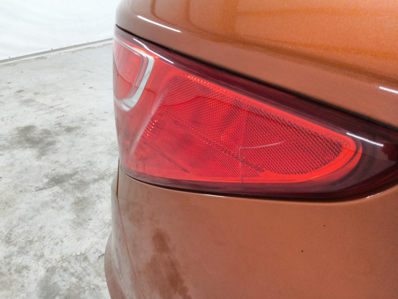2013 Hyundai Santa Fe Sport 2.4l Orange vin: 5XYZT3LB9DG042549 Damage: Right Tail Light, Broken, Replacement Required