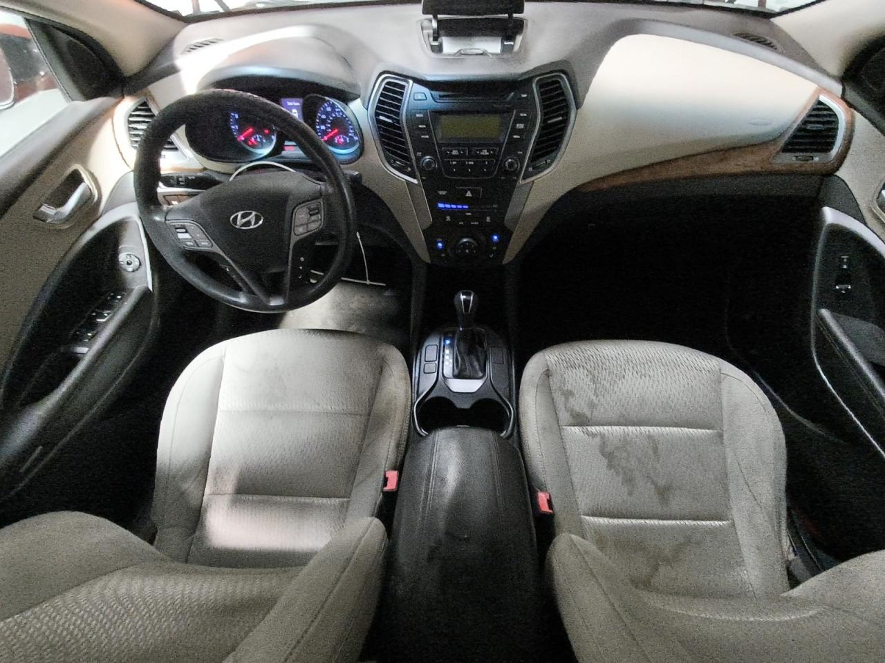 2013 Hyundai Santa Fe Sport 2.4l Orange vin: 5XYZT3LB9DG042549 Damage: Right Front Seat, Stained, Permanent