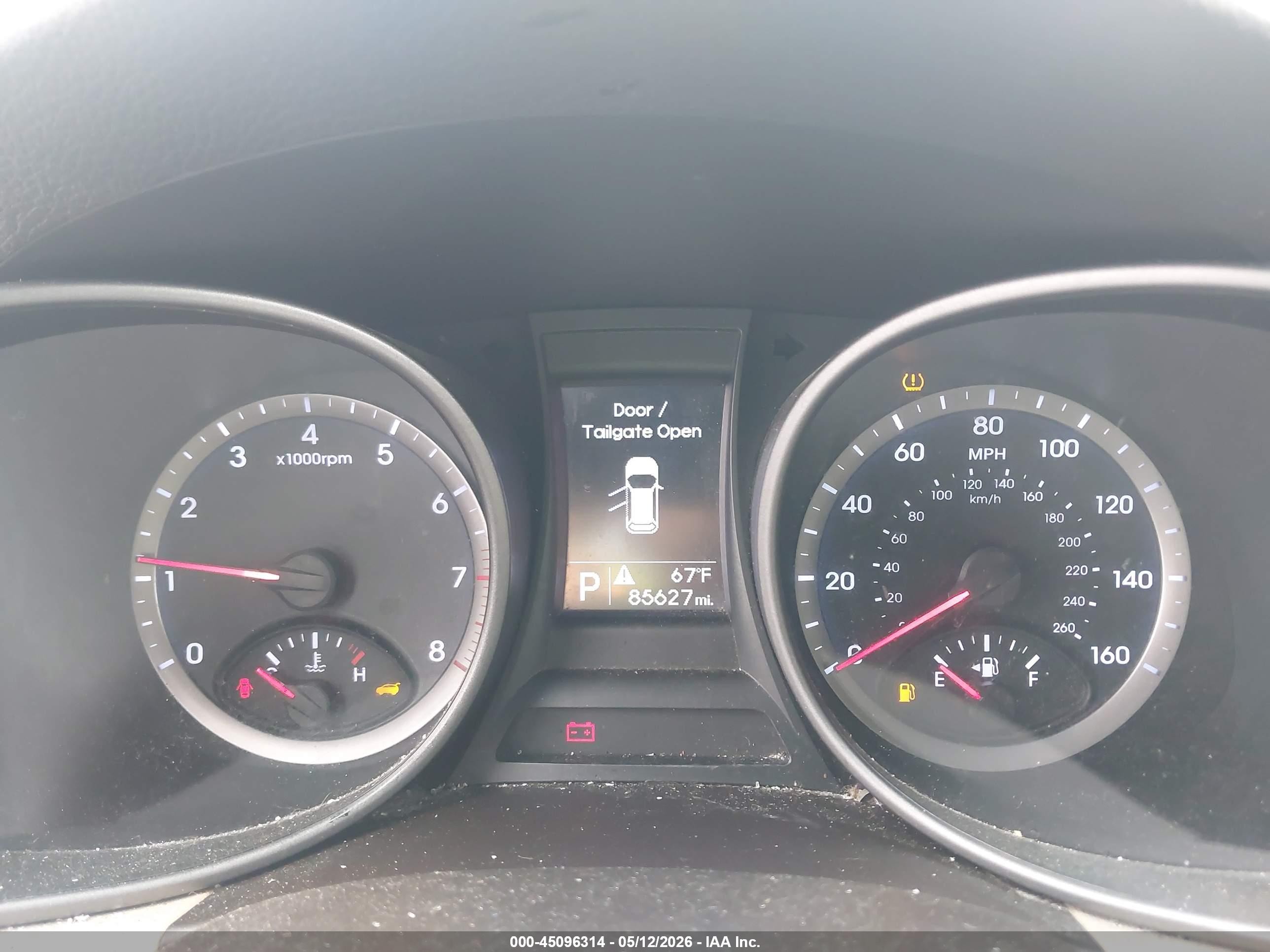2013 Hyundai Santa Fe Sport Белый vin: 5XYZT3LB9DG066544