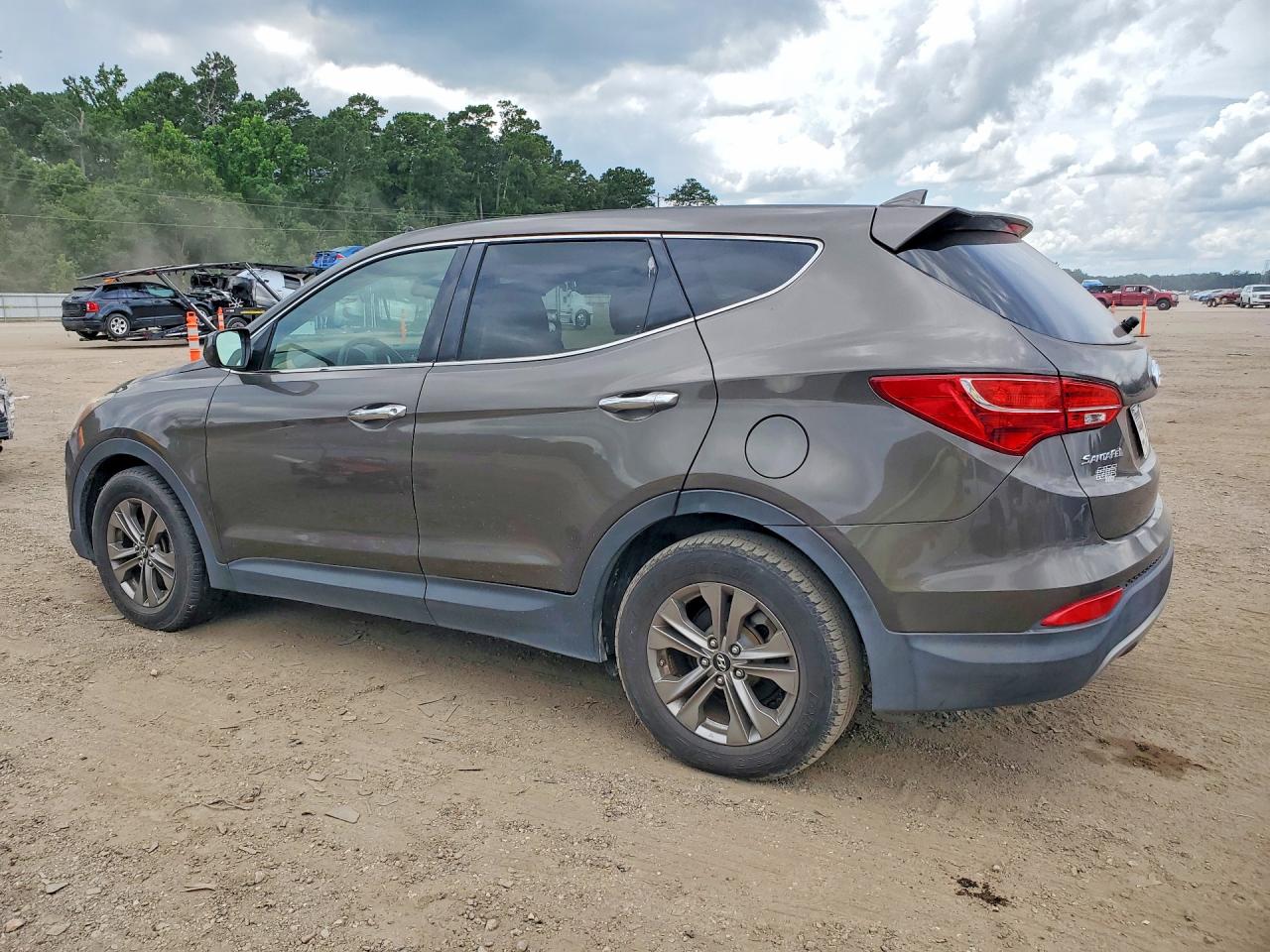 2014 Hyundai Santa Fe Sport 2.4l Gray vin: 5XYZT3LB9EG152695