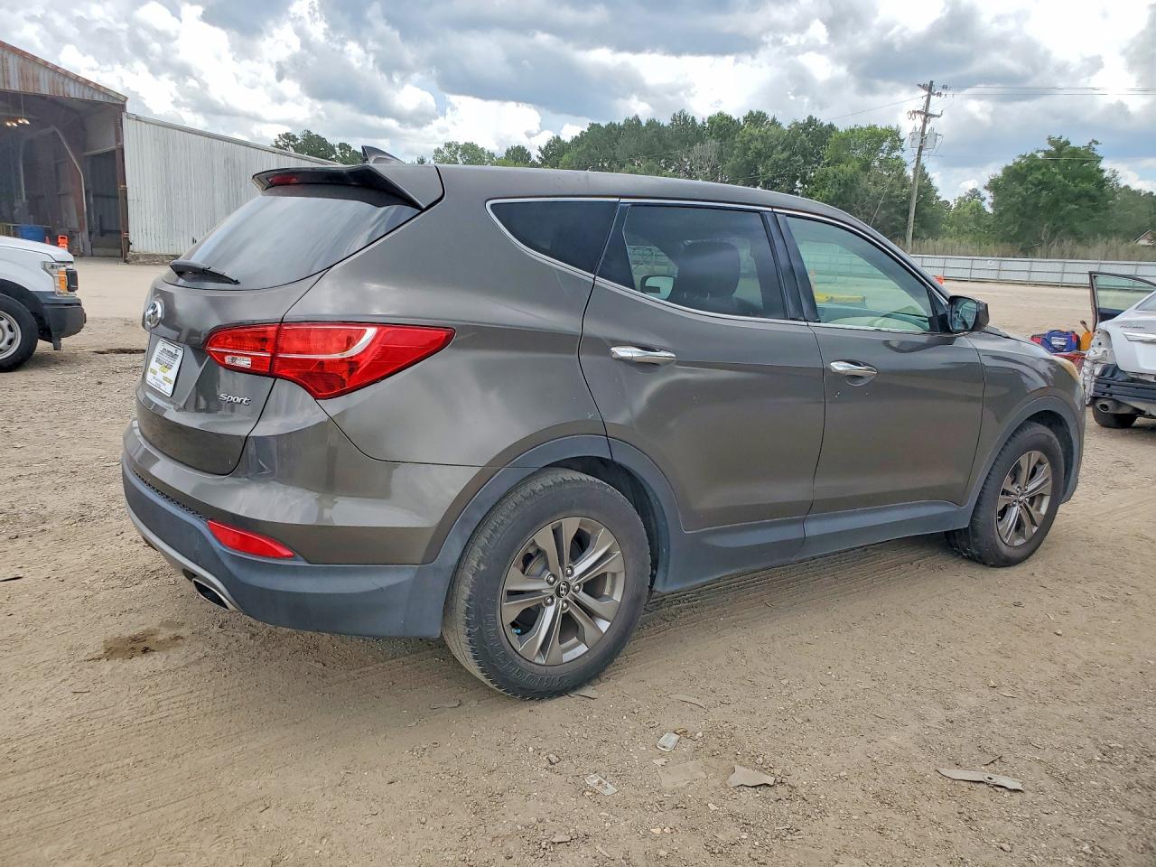 2014 Hyundai Santa Fe Sport 2.4l Gray vin: 5XYZT3LB9EG152695