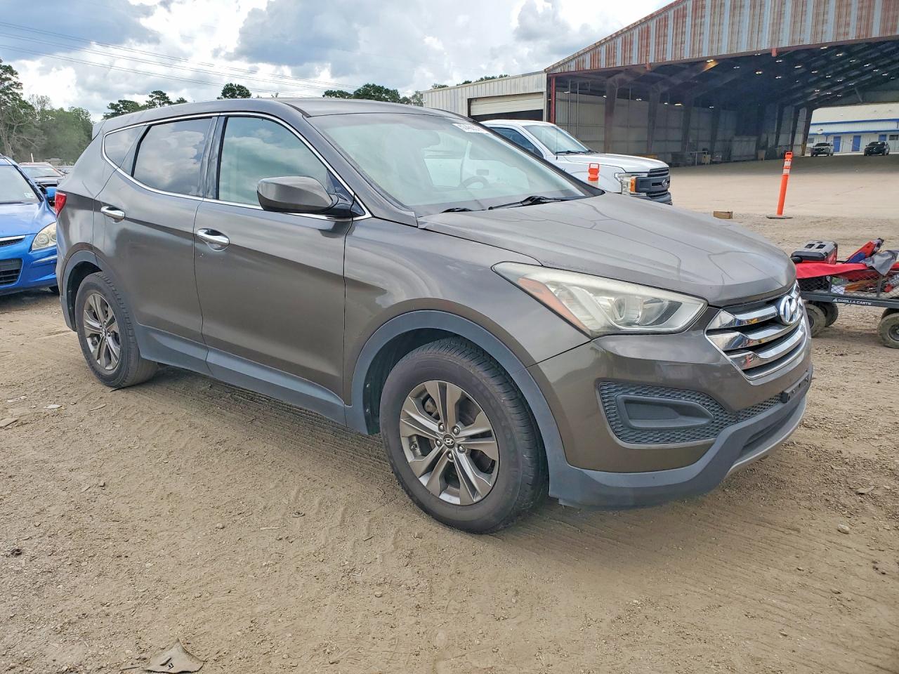 2014 Hyundai Santa Fe Sport 2.4l Gray vin: 5XYZT3LB9EG152695