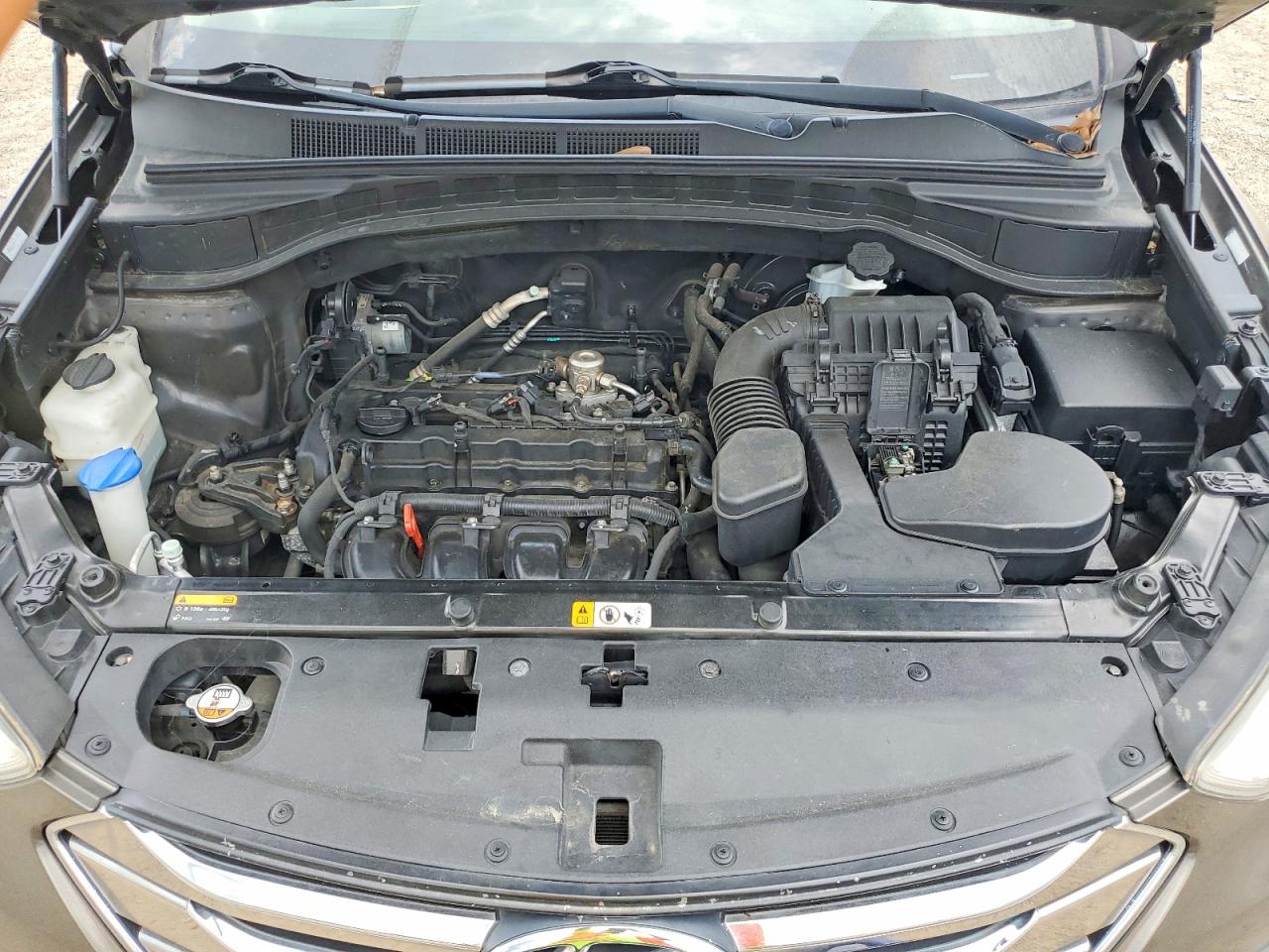 2014 Hyundai Santa Fe Sport 2.4l Gray vin: 5XYZT3LB9EG152695