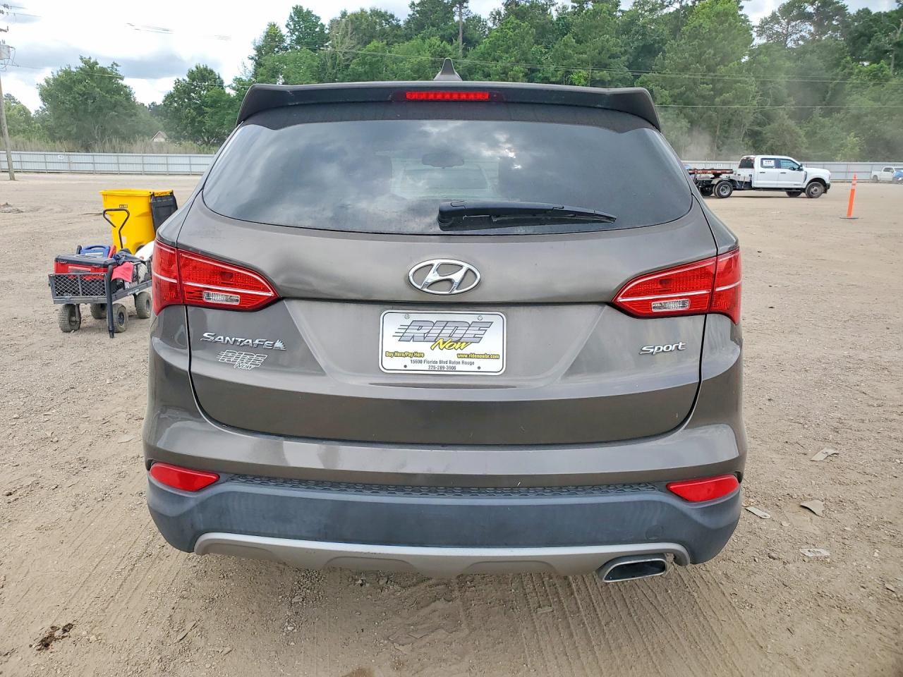 2014 Hyundai Santa Fe Sport 2.4l Gray vin: 5XYZT3LB9EG152695