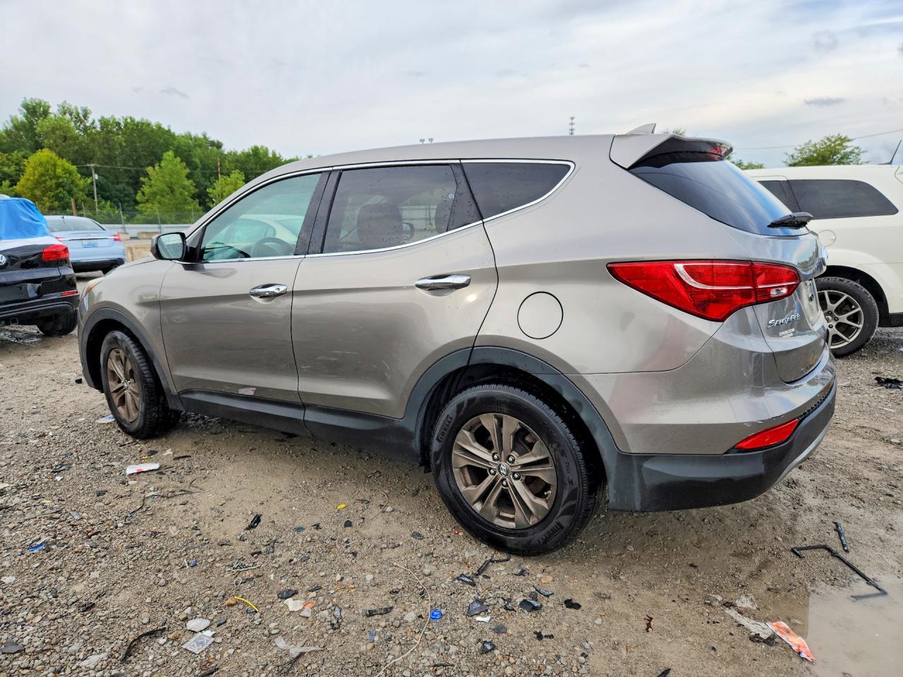2014 Hyundai Santa Fe Sport 2.4l Gray vin: 5XYZT3LB9EG190993