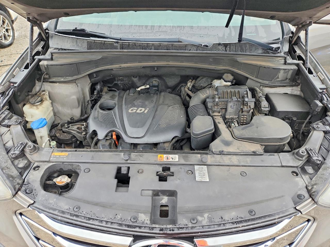 2014 Hyundai Santa Fe Sport 2.4l Gray vin: 5XYZT3LB9EG190993