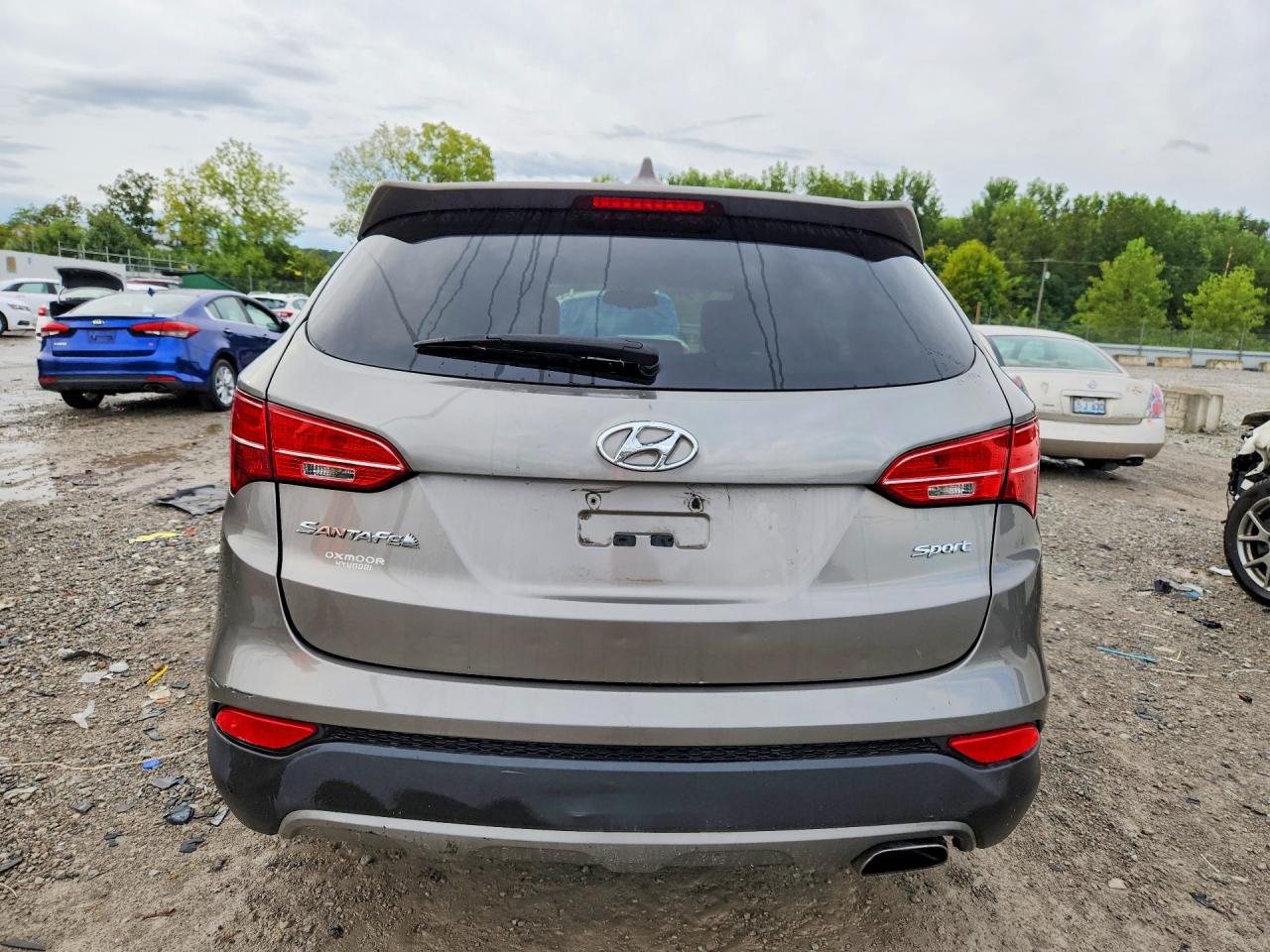 2014 Hyundai Santa Fe Sport 2.4l Gray vin: 5XYZT3LB9EG190993