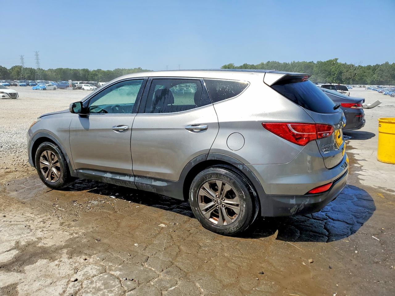2015 Hyundai Santa Fe Sport 2.4l Gray vin: 5XYZT3LB9FG233679