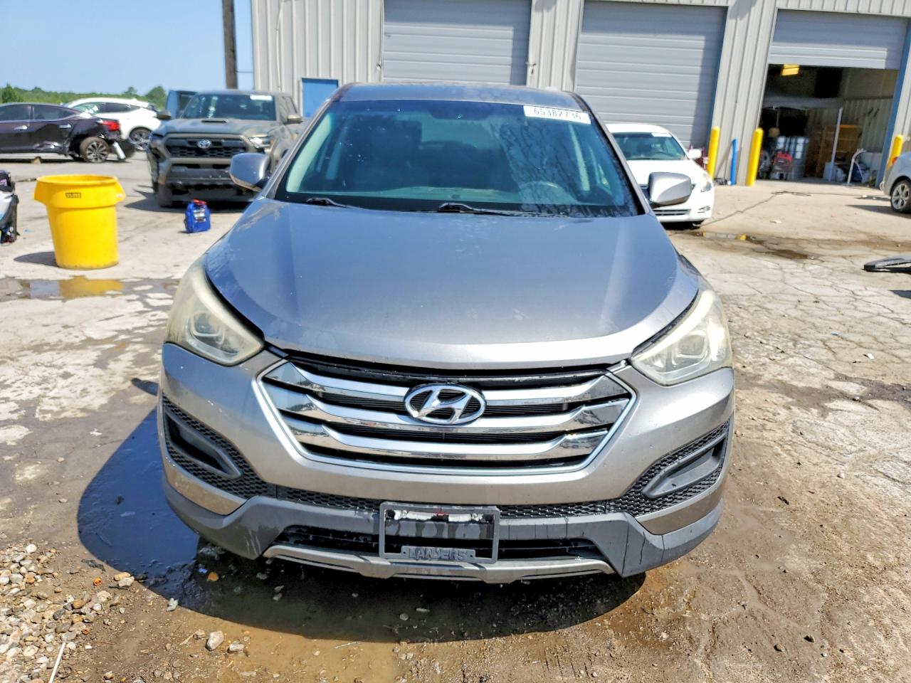 2015 Hyundai Santa Fe Sport 2.4l Gray vin: 5XYZT3LB9FG233679