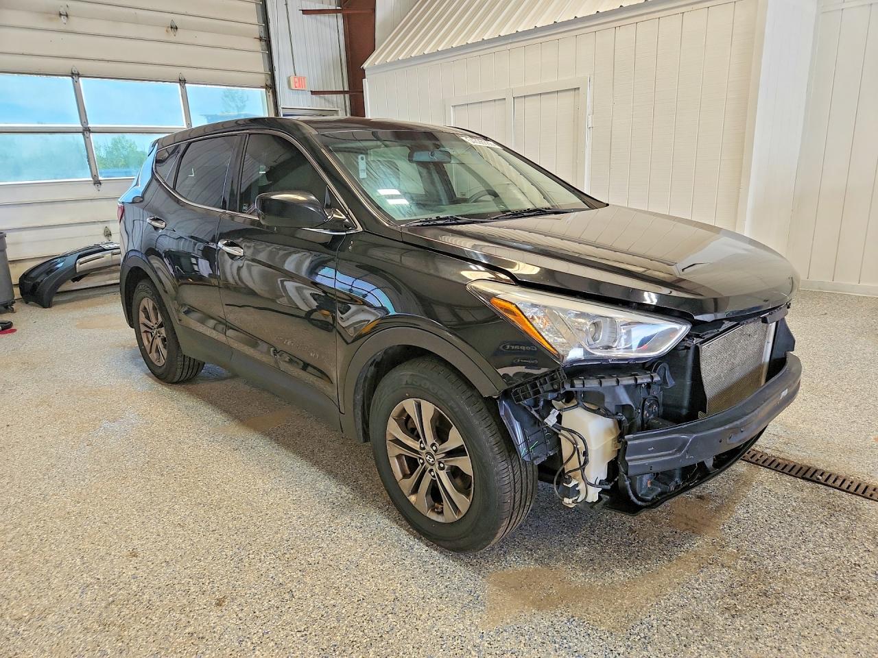 2015 Hyundai Santa Fe Sport 2.4l Черный vin: 5XYZT3LB9FG240714