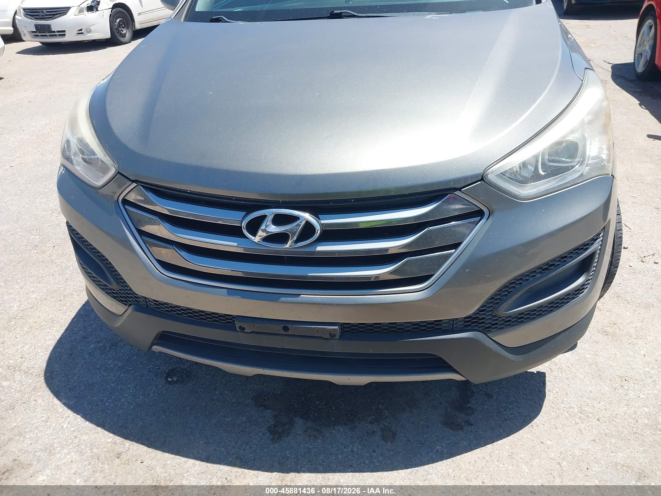 2015 Hyundai Santa Fe Sport 2.4l Gray vin: 5XYZT3LB9FG261823