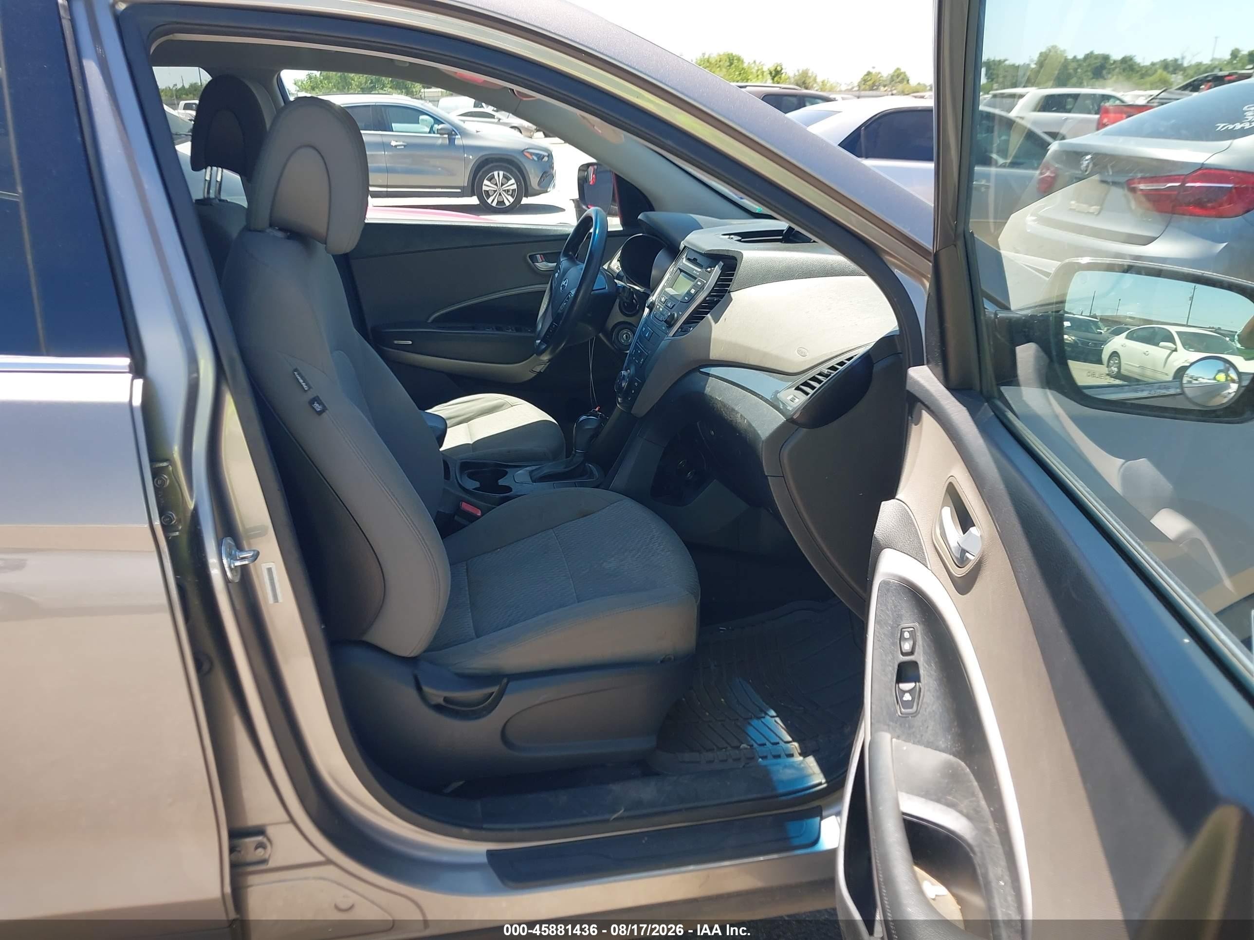 2015 Hyundai Santa Fe Sport 2.4l Gray vin: 5XYZT3LB9FG261823