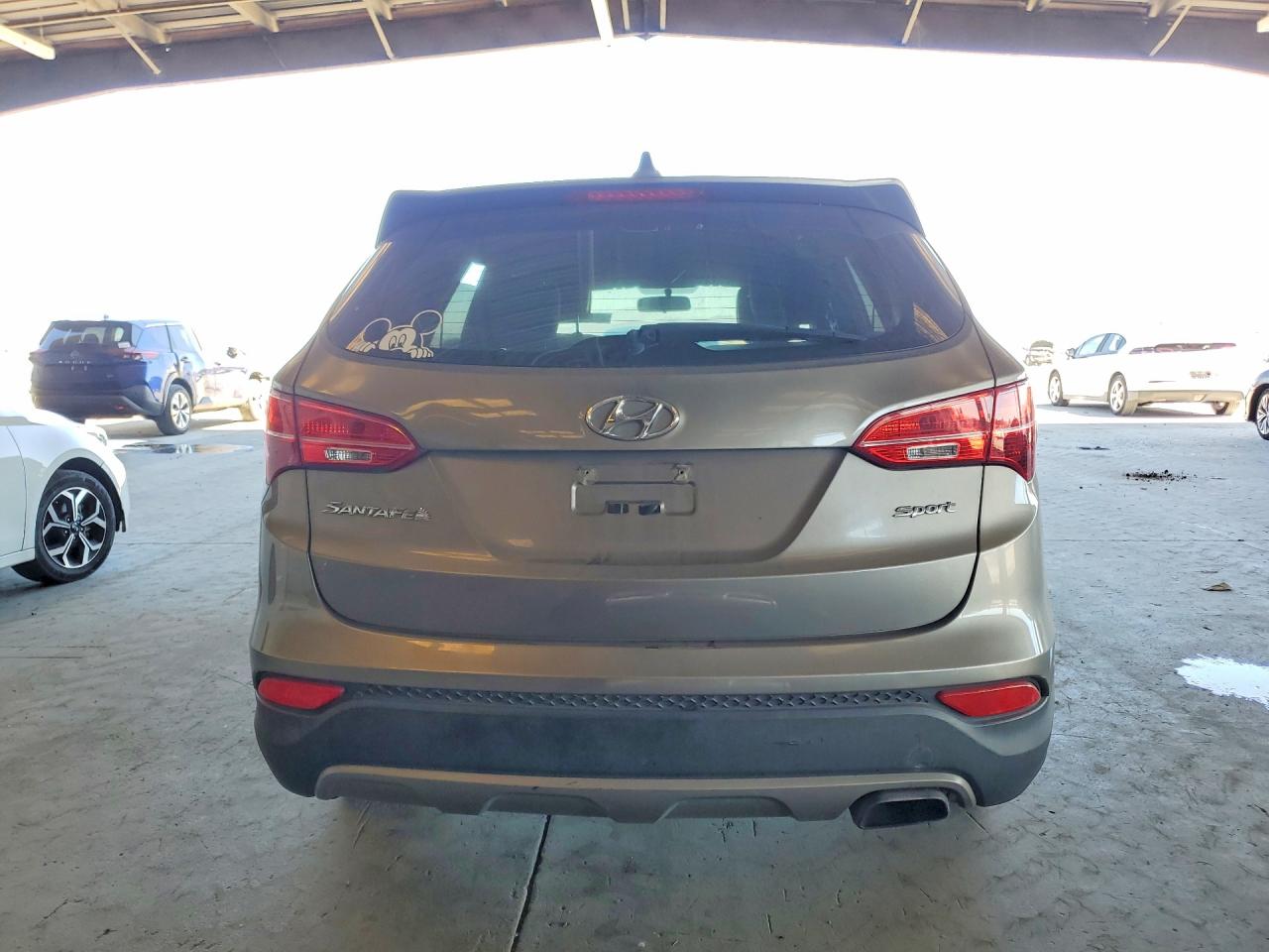 2015 Hyundai Santa Fe Sport 2.4l Gray vin: 5XYZT3LB9FG266147