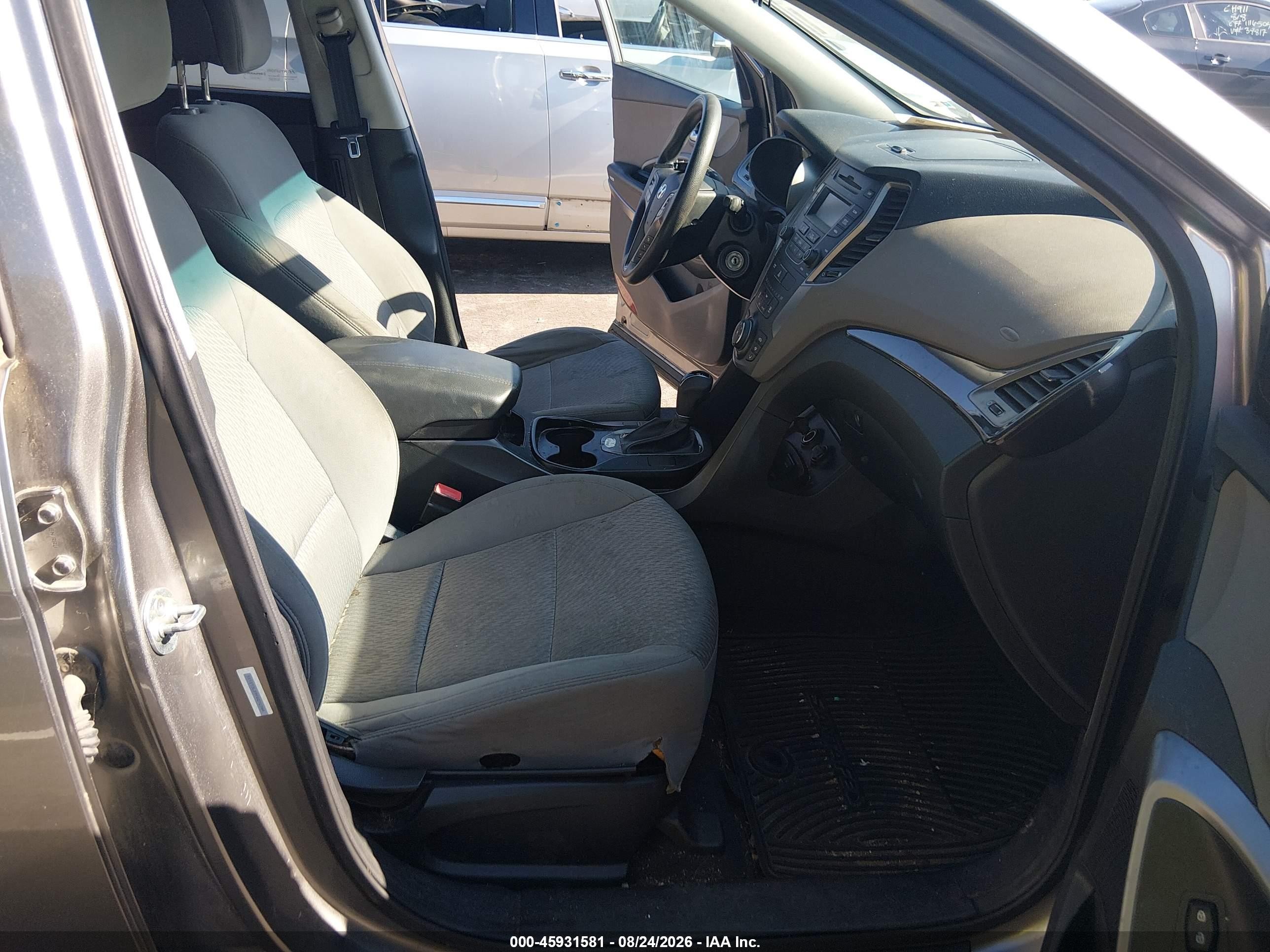 2015 Hyundai Santa Fe Sport 2.4l Silver vin: 5XYZT3LB9FG272384