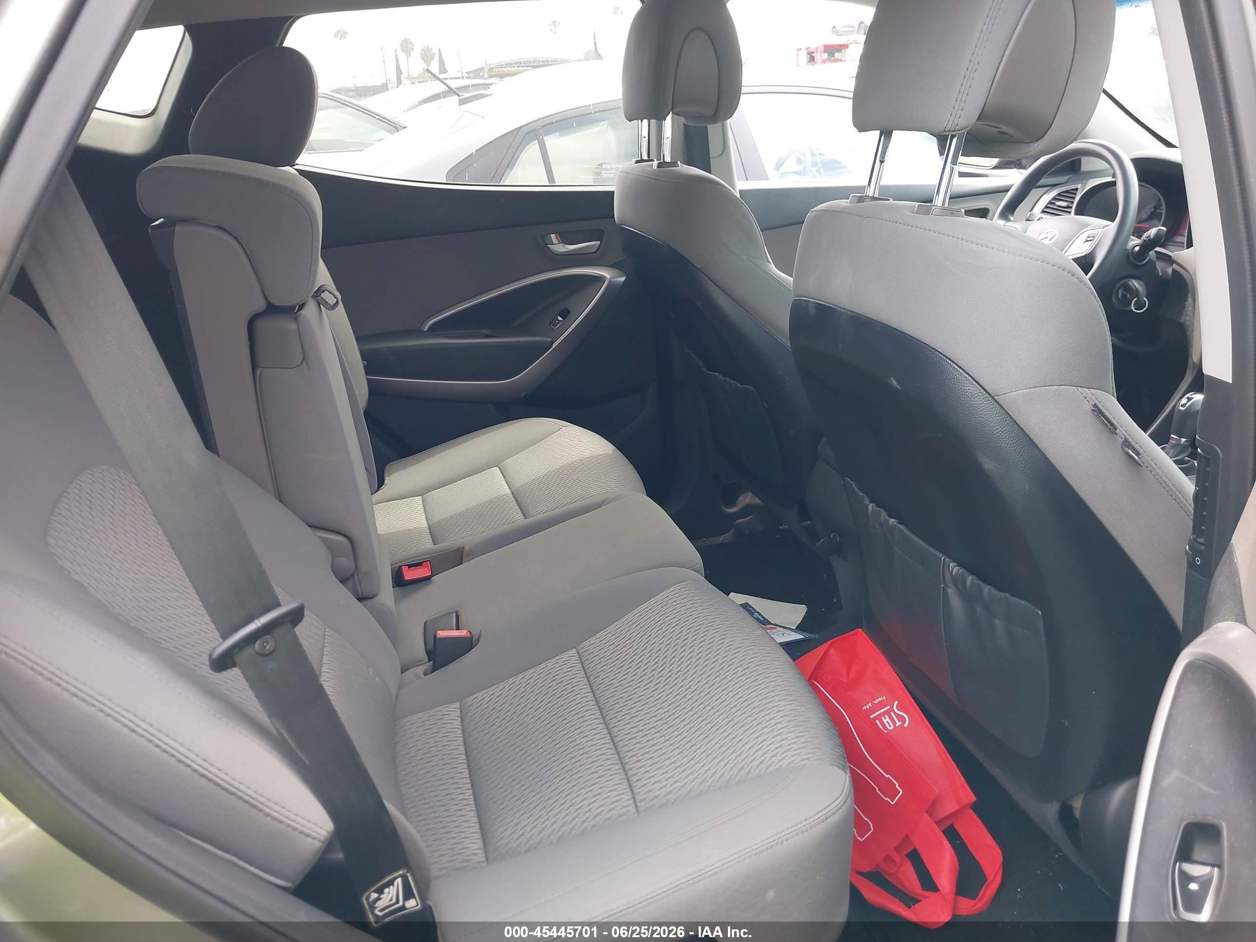 2015 Hyundai Santa Fe Sport 2.4l Gray vin: 5XYZT3LB9FG294756