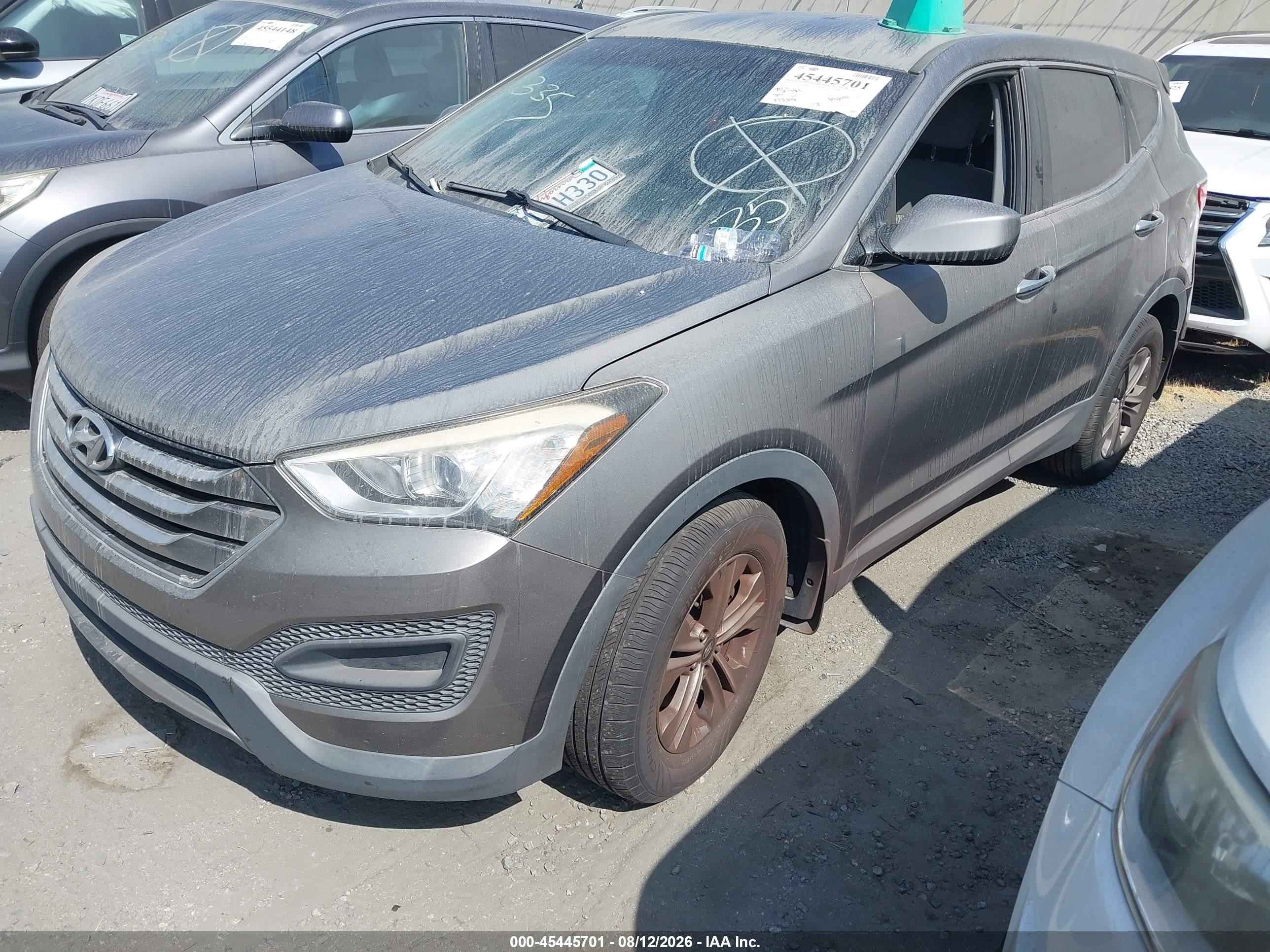 2015 Hyundai Santa Fe Sport 2.4l Gray vin: 5XYZT3LB9FG294756