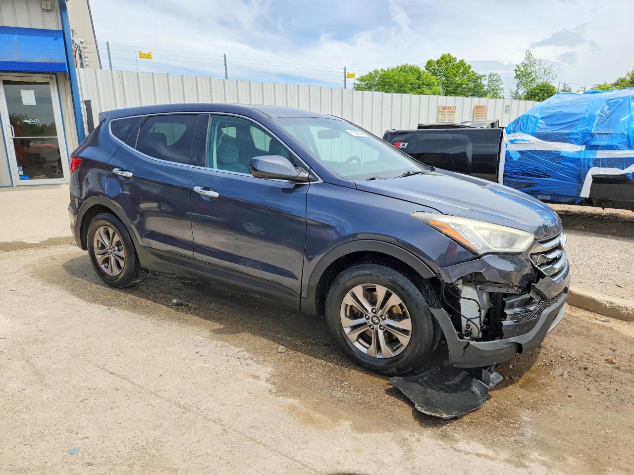 2015 Hyundai Santa Fe Sport 2.4l Серый vin: 5XYZT3LB9FG302905