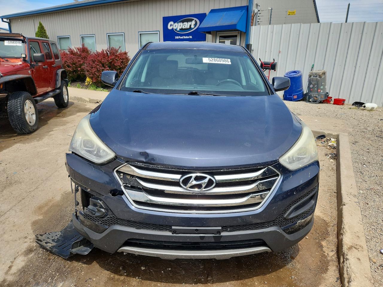 2015 Hyundai Santa Fe Sport 2.4l Серый vin: 5XYZT3LB9FG302905