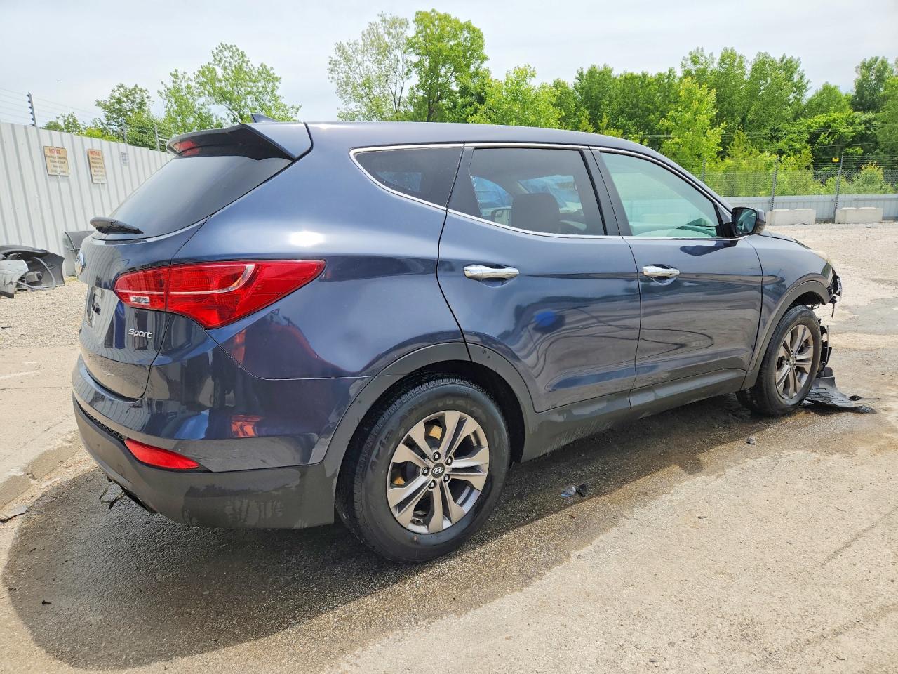 2015 Hyundai Santa Fe Sport 2.4l Серый vin: 5XYZT3LB9FG302905