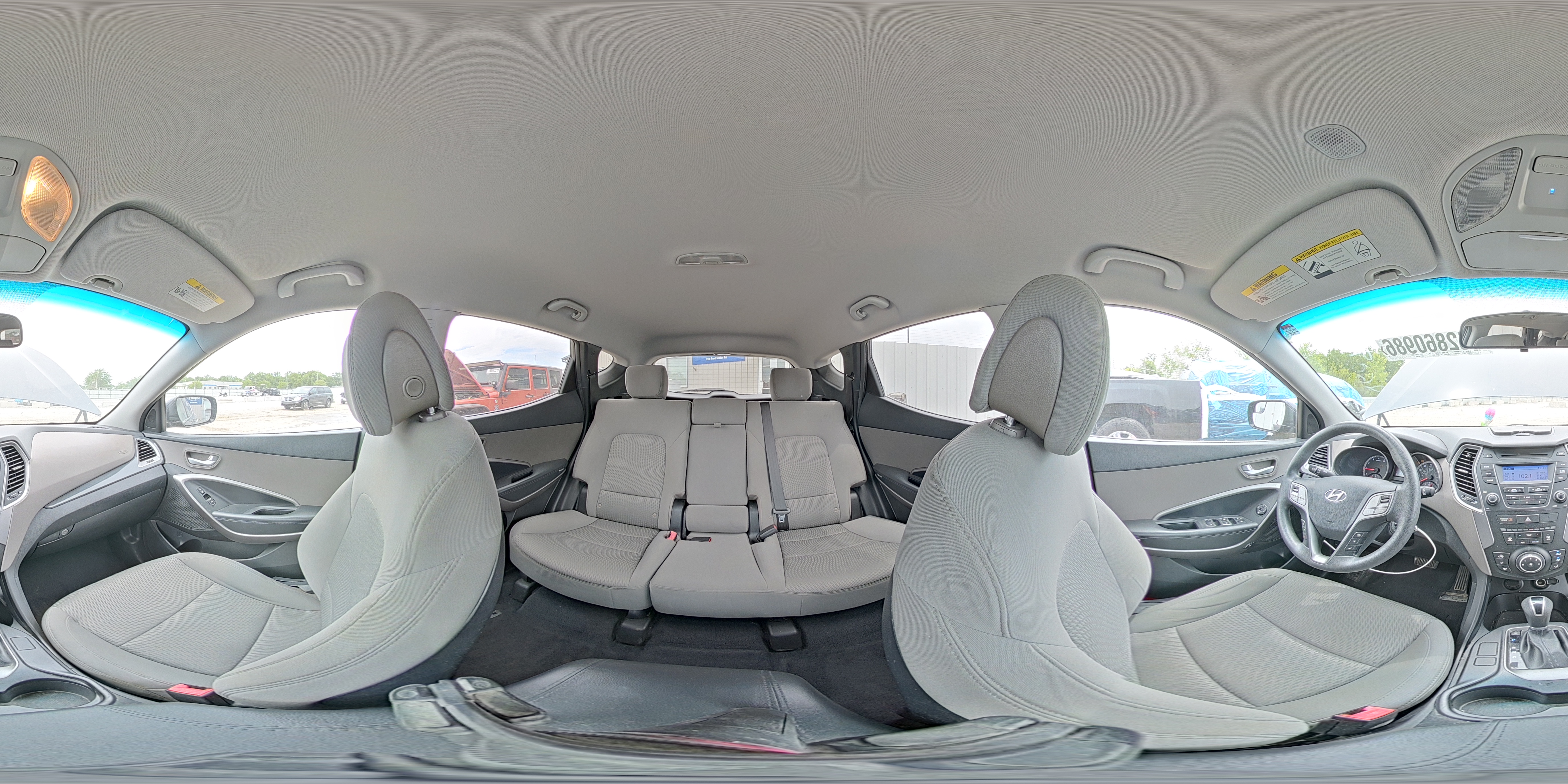 2015 Hyundai Santa Fe Sport 2.4l Серый vin: 5XYZT3LB9FG302905