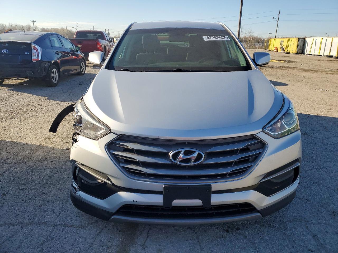 2017 Hyundai Santa Fe Sport 2.4l Серебряный vin: 5XYZT3LB9HG409374
