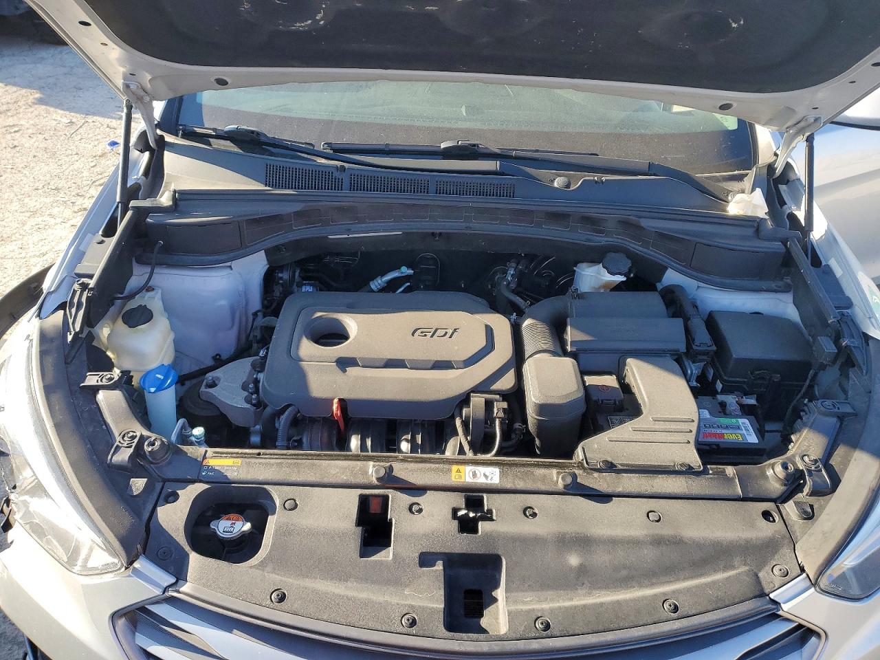 2017 Hyundai Santa Fe Sport 2.4l Серебряный vin: 5XYZT3LB9HG409374