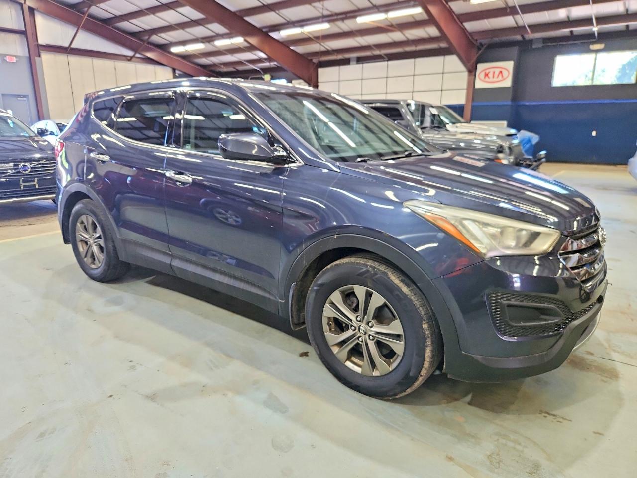 2013 Hyundai Santa Fe Sport 2.4l Blue vin: 5XYZT3LBXDG026389